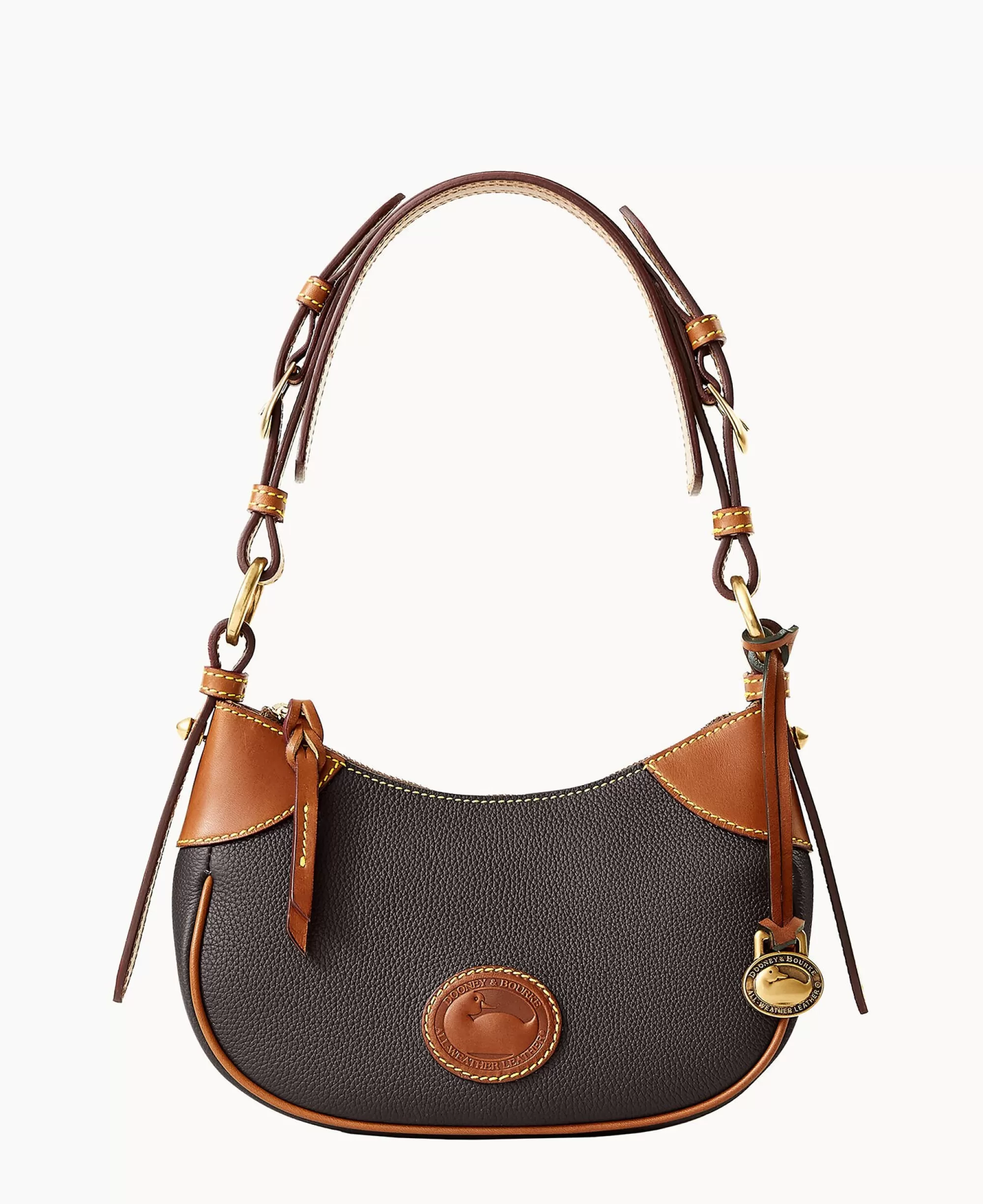 Dooney & Bourke Ready For the Getaway | Pebbled Leather^All Weather Leather 3.0 Demi Shoulder 22