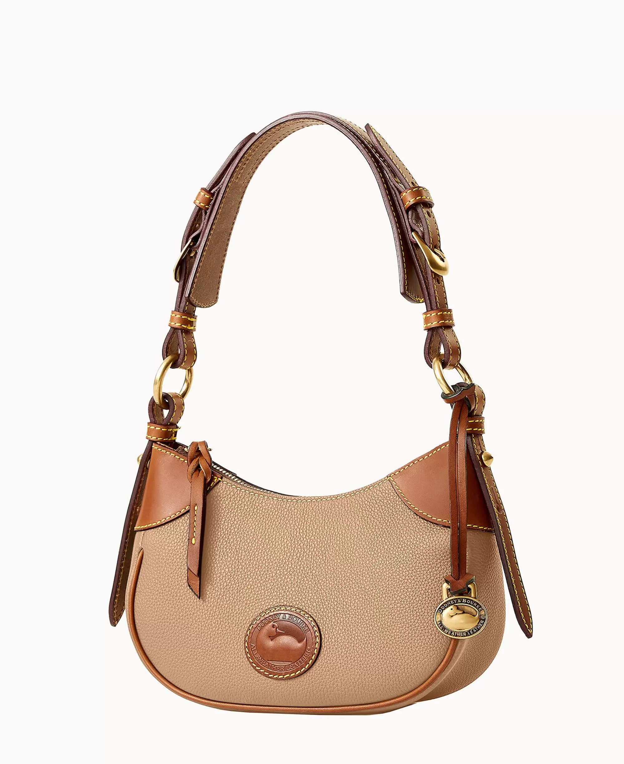 Dooney & Bourke Ready For the Getaway | Pebbled Leather^All Weather Leather 3.0 Demi Shoulder 22