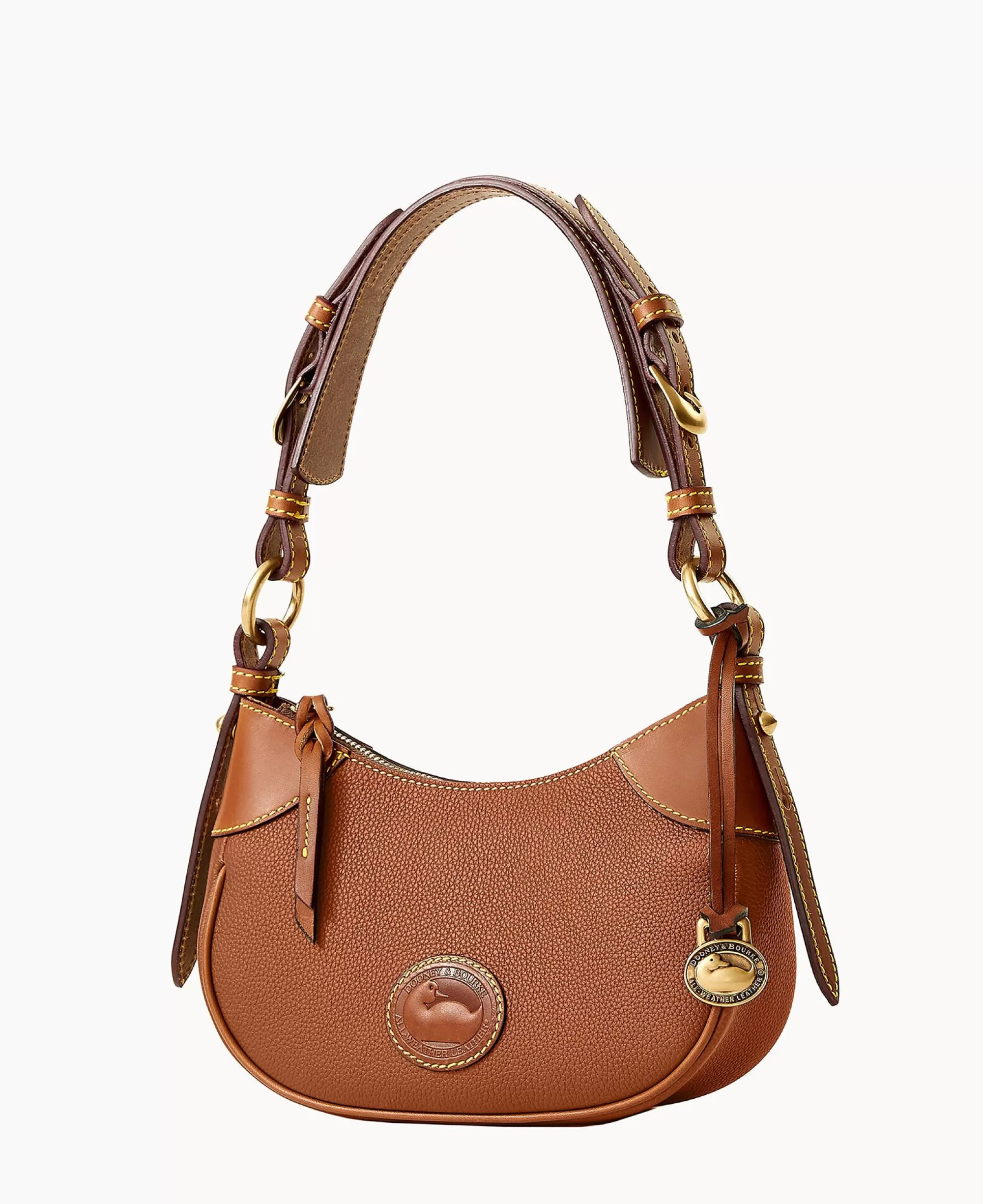 Dooney & Bourke Ready For the Getaway | Pebbled Leather^All Weather Leather 3.0 Demi Shoulder 22