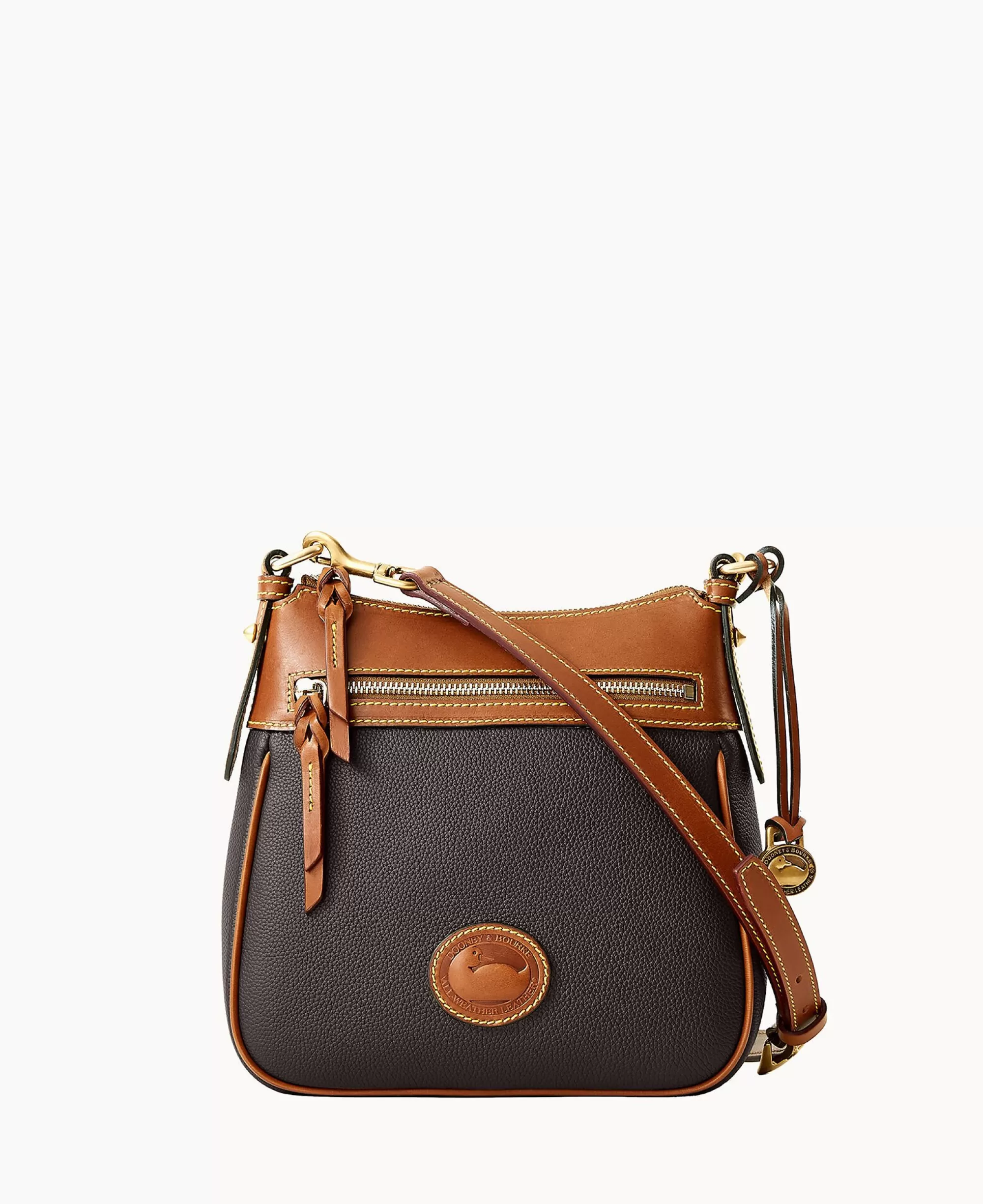 Dooney & Bourke Pebbled Leather | Mini Bags^All Weather Leather 3.0 Zip Top Crossbody 23