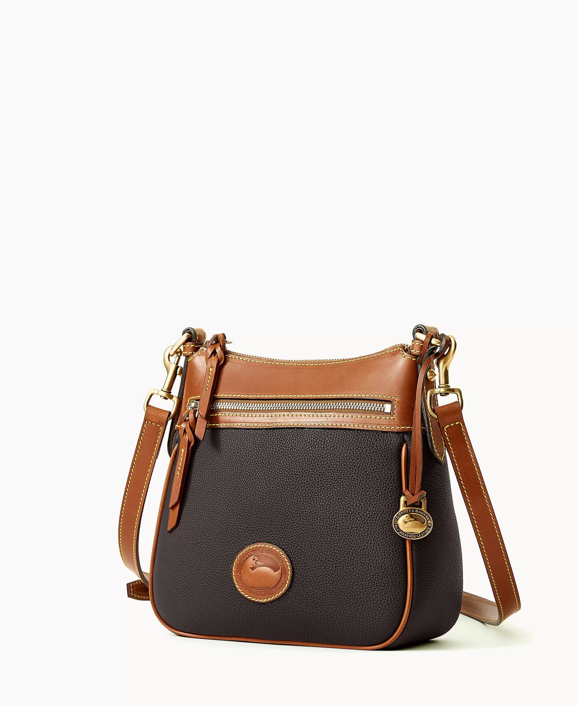 Dooney & Bourke Pebbled Leather | Mini Bags^All Weather Leather 3.0 Zip Top Crossbody 23