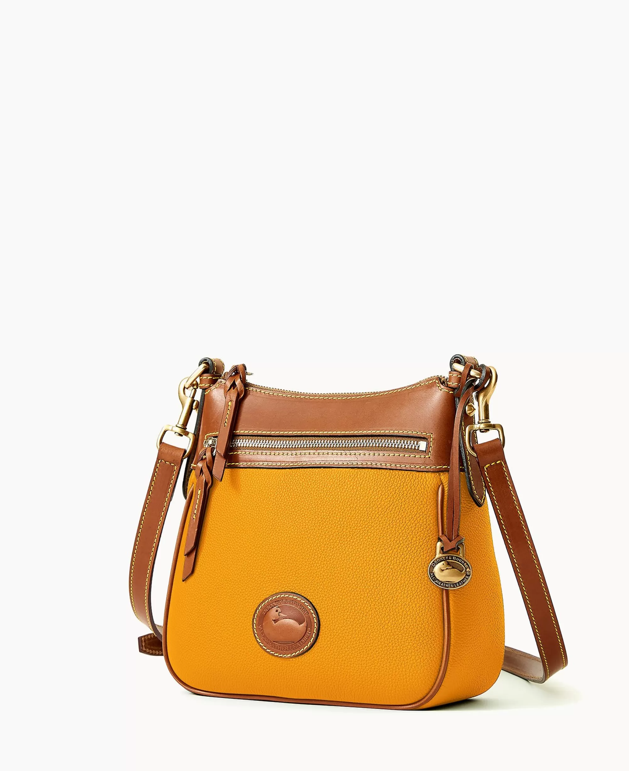 Dooney & Bourke Pebbled Leather | Mini Bags^All Weather Leather 3.0 Zip Top Crossbody 23