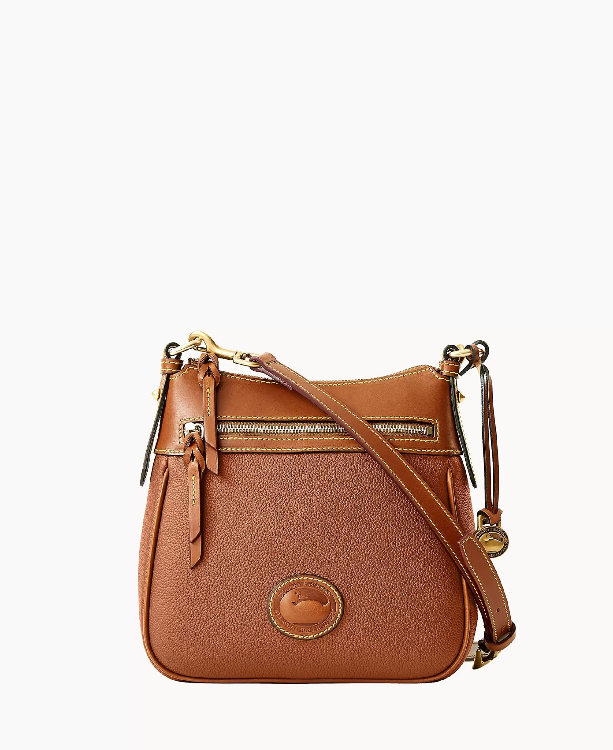 Dooney & Bourke Pebbled Leather | Mini Bags^All Weather Leather 3.0 Zip Top Crossbody 23