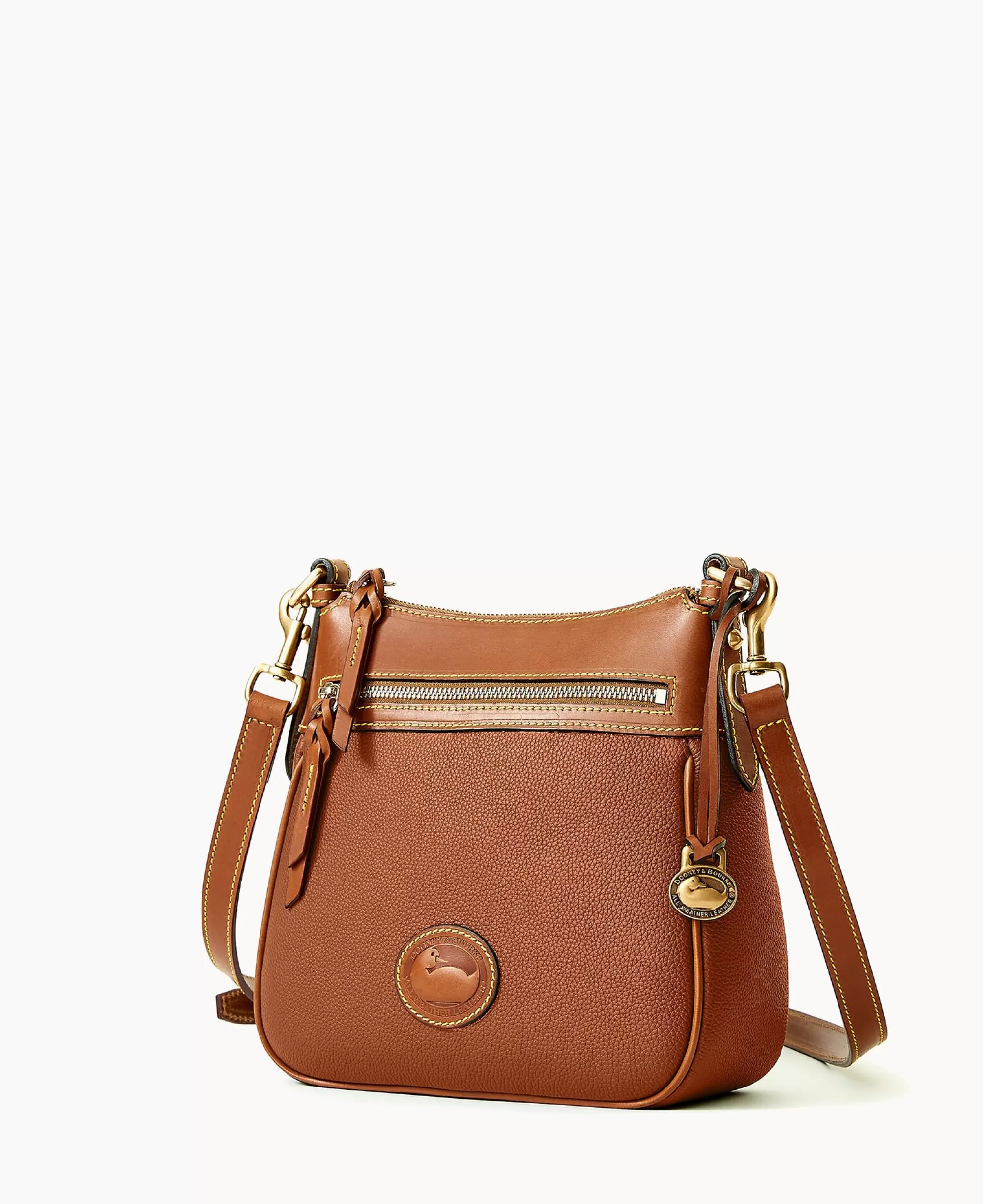 Dooney & Bourke Pebbled Leather | Mini Bags^All Weather Leather 3.0 Zip Top Crossbody 23