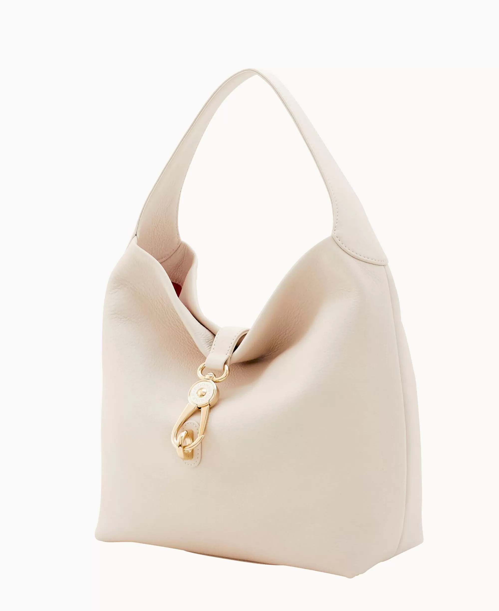 Dooney & Bourke Ready For the Getaway | Pebbled Leather^Belvedere Logo Lock Shoulder Bag