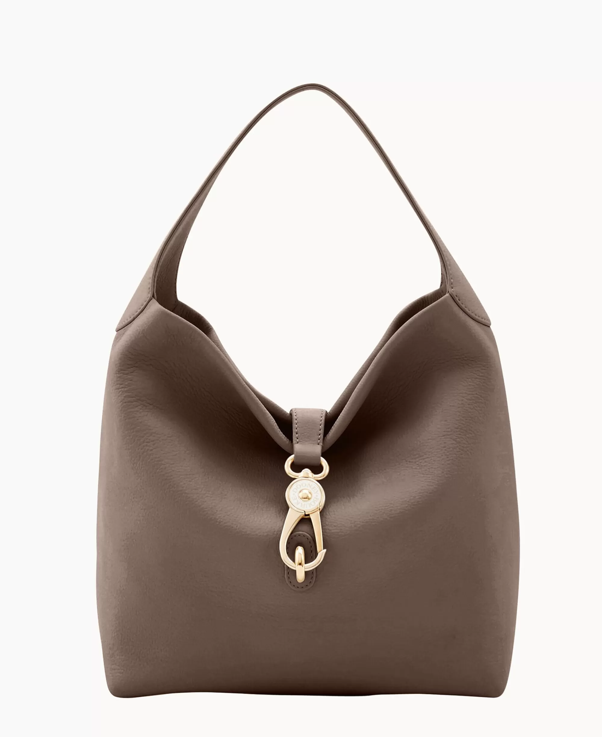 Dooney & Bourke Ready For the Getaway | Pebbled Leather^Belvedere Logo Lock Shoulder Bag