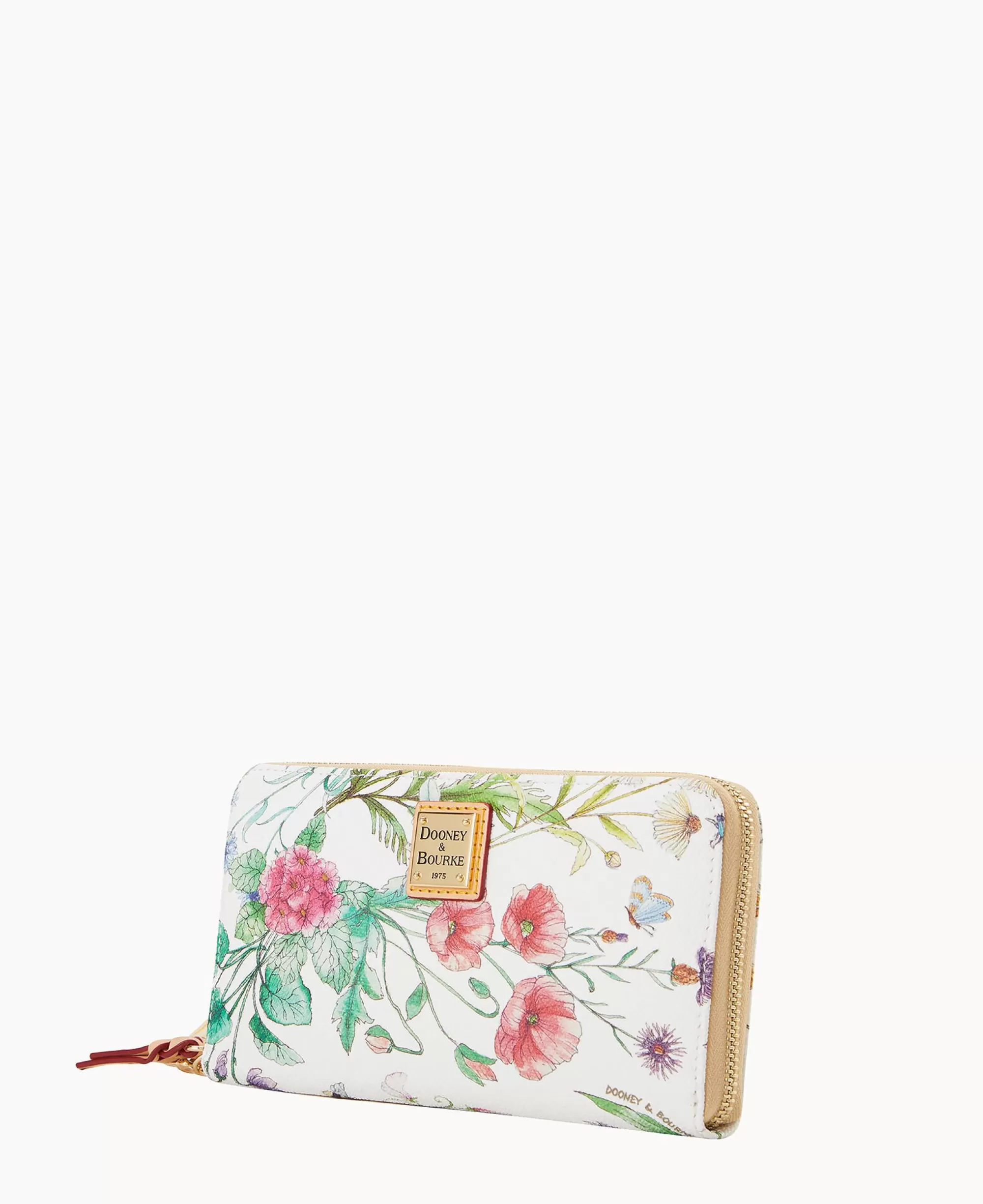 Dooney & Bourke Grab and Go | Wristlets^Botanical Collection Large Zip Around Wristlet