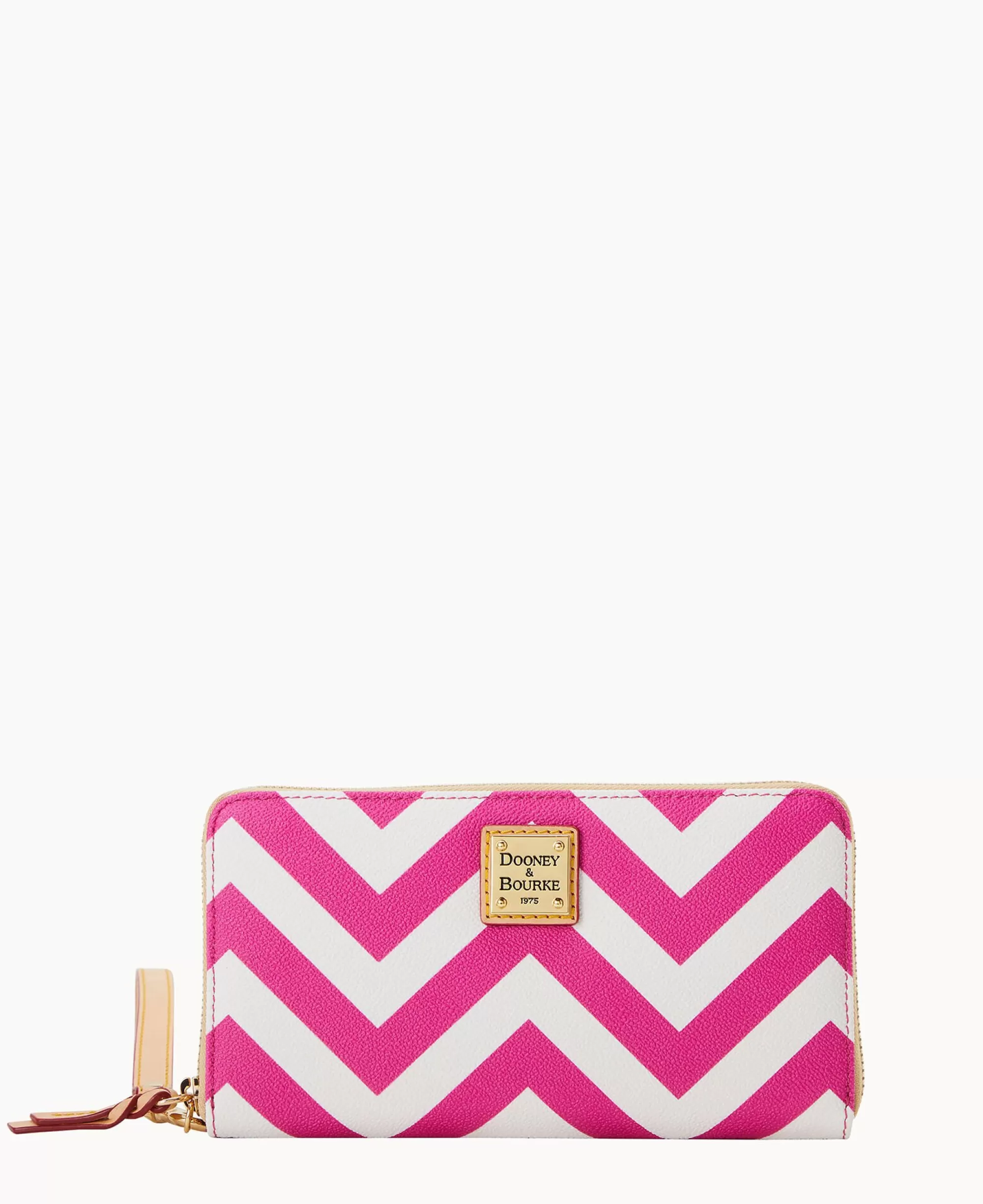 Dooney & Bourke The Chevron Collection | Grab and Go^Chevron Large Zip Around Wallet