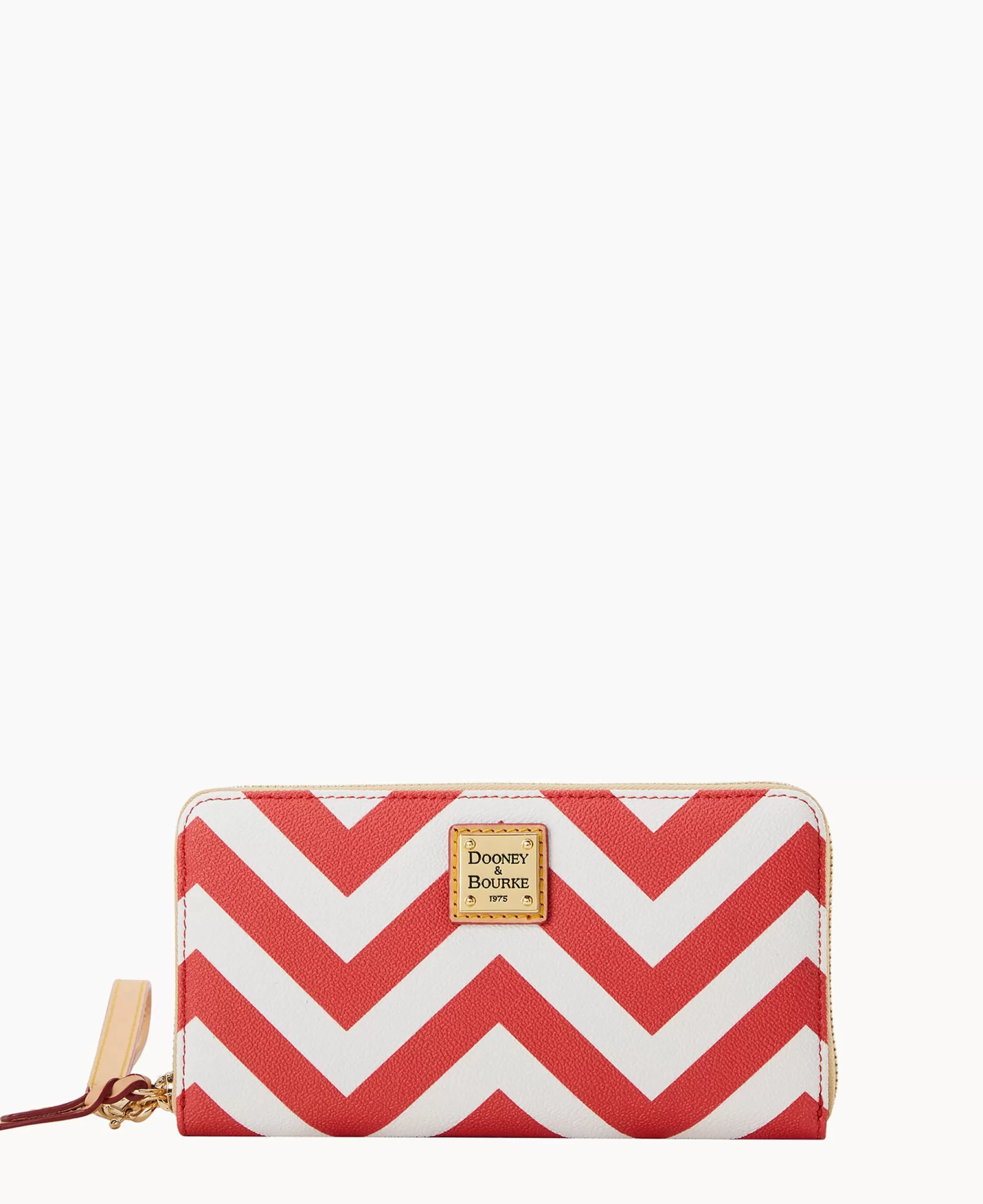 Dooney & Bourke The Chevron Collection | Grab and Go^Chevron Large Zip Around Wallet