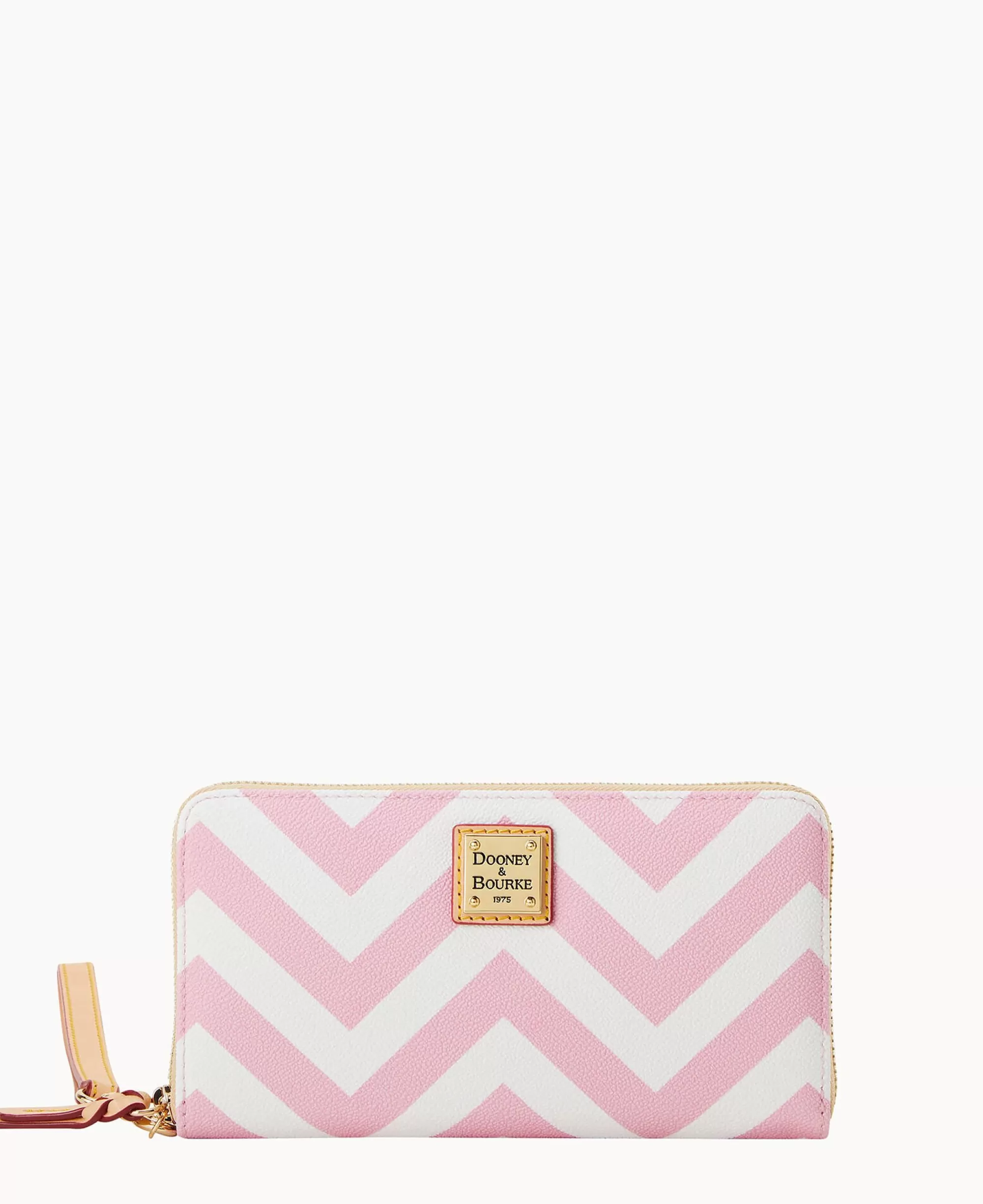 Dooney & Bourke The Chevron Collection | Grab and Go^Chevron Large Zip Around Wallet