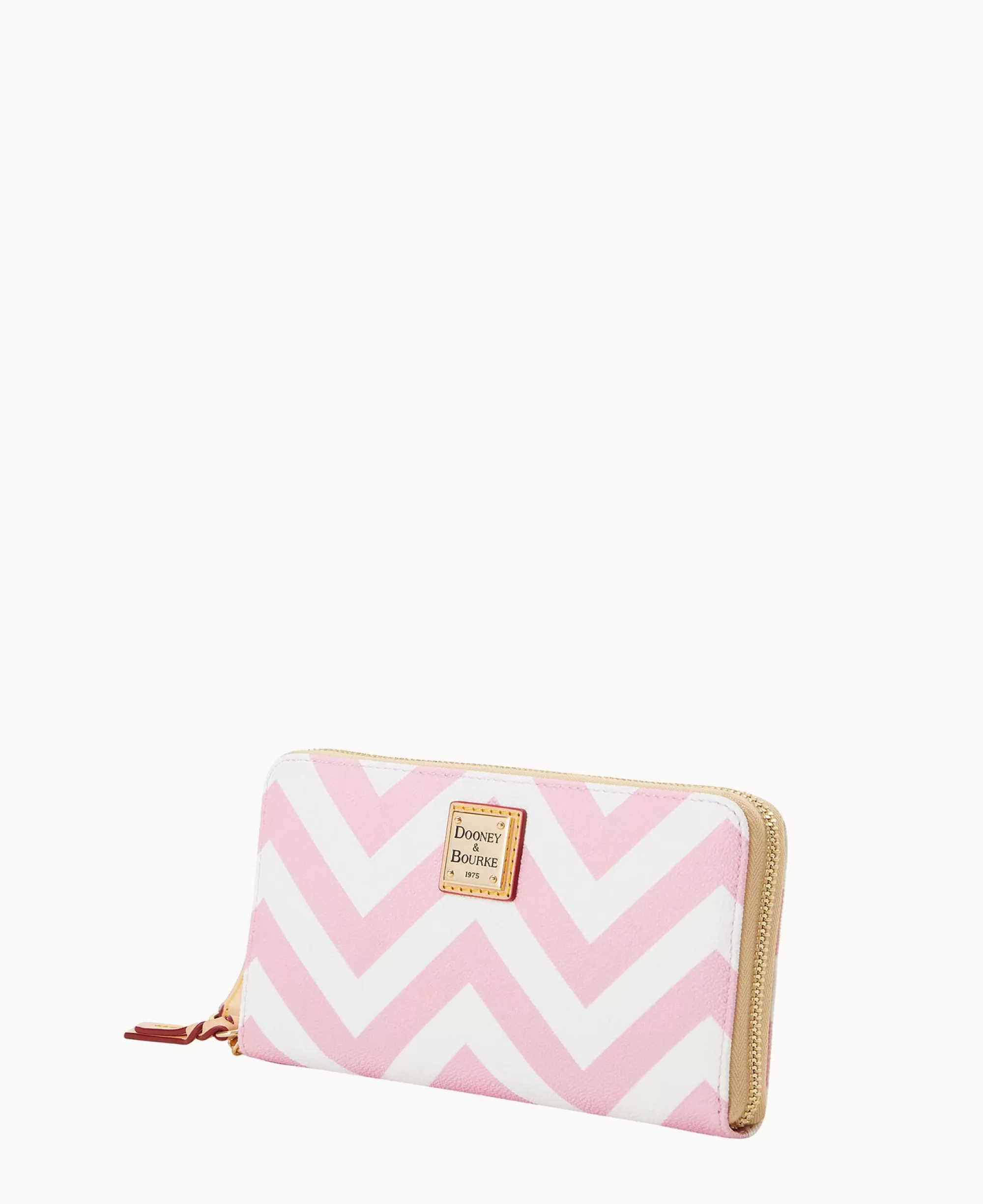 Dooney & Bourke The Chevron Collection | Grab and Go^Chevron Large Zip Around Wallet