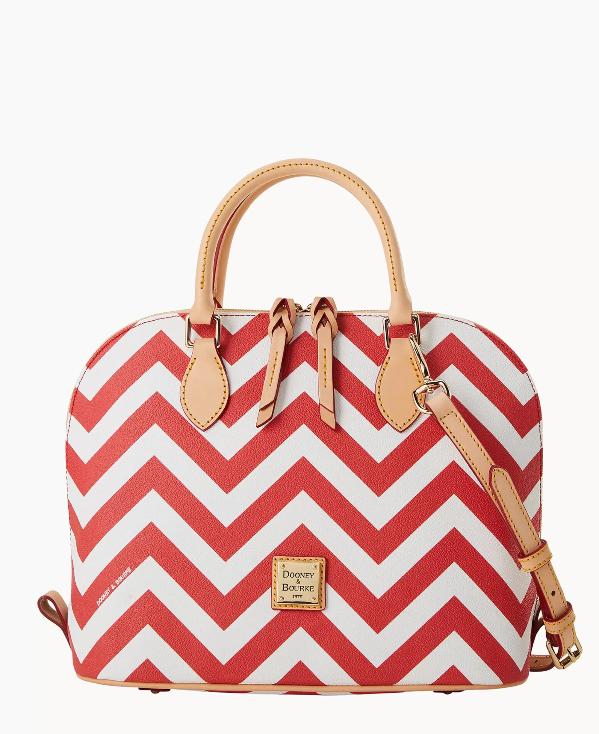 Dooney & Bourke The Chevron Collection | Spring Style^Chevron Zip Zip Satchel