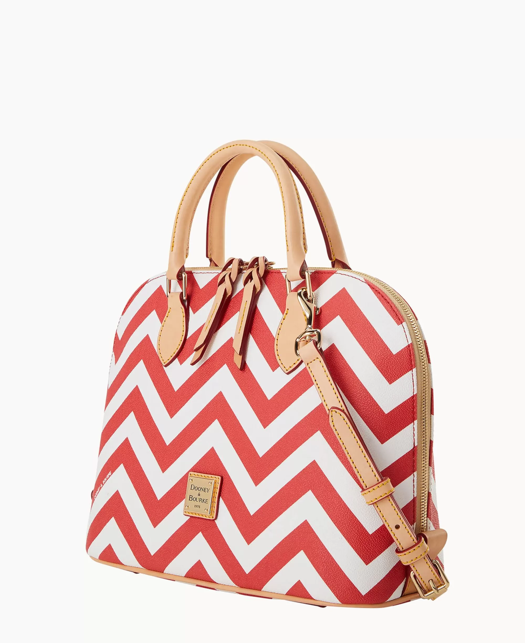 Dooney & Bourke The Chevron Collection | Spring Style^Chevron Zip Zip Satchel