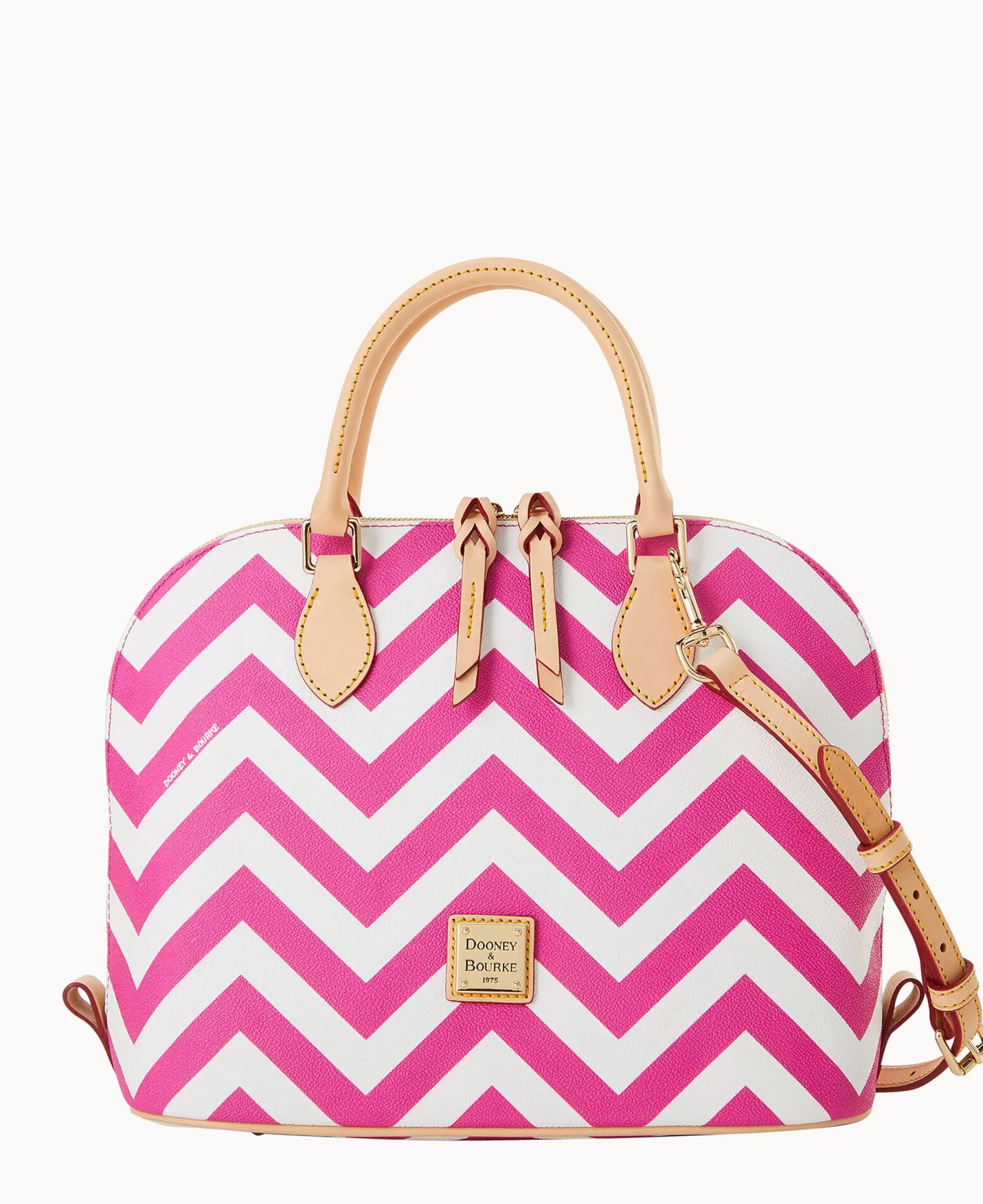 Dooney & Bourke The Chevron Collection | Spring Style^Chevron Zip Zip Satchel