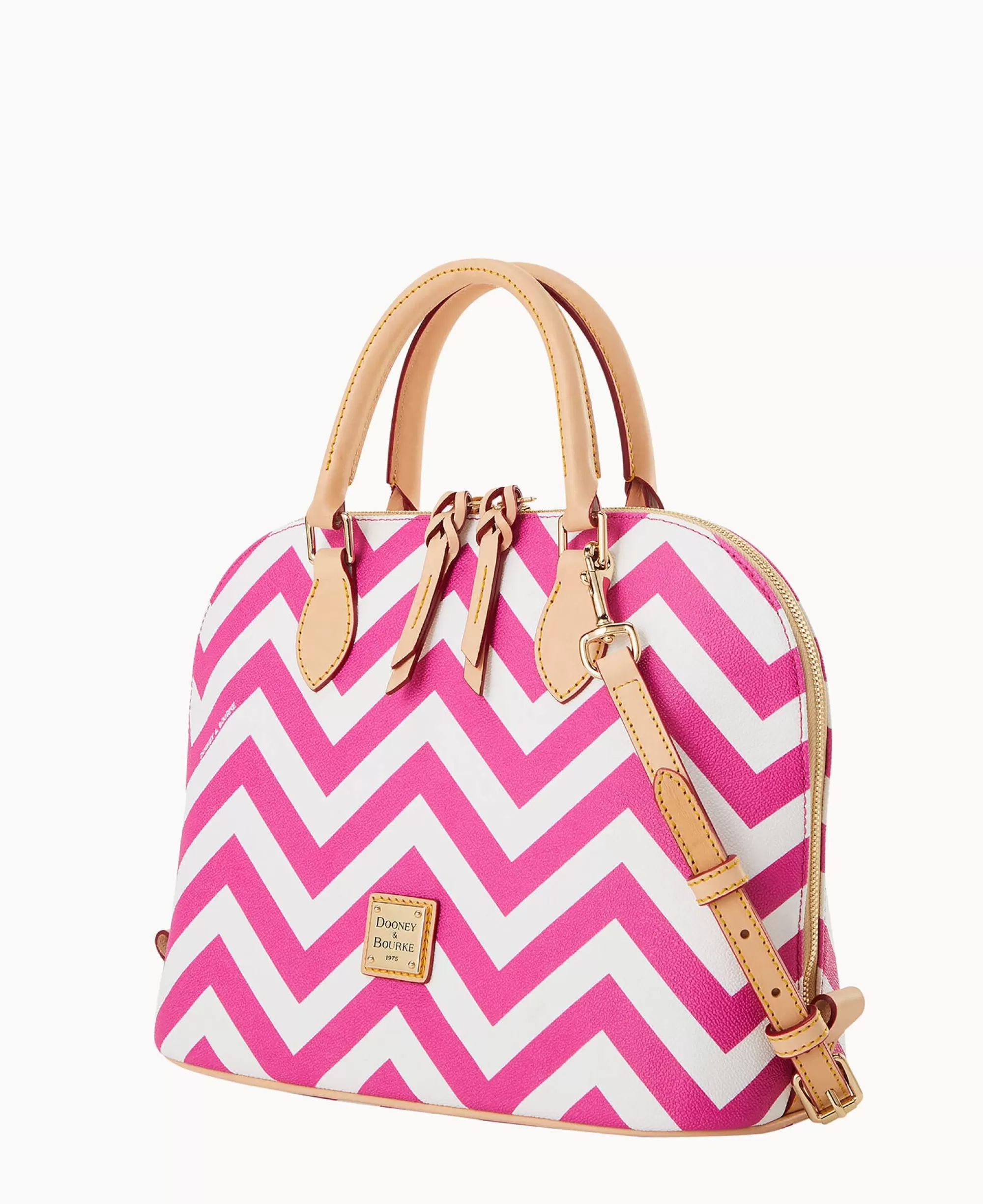 Dooney & Bourke The Chevron Collection | Spring Style^Chevron Zip Zip Satchel