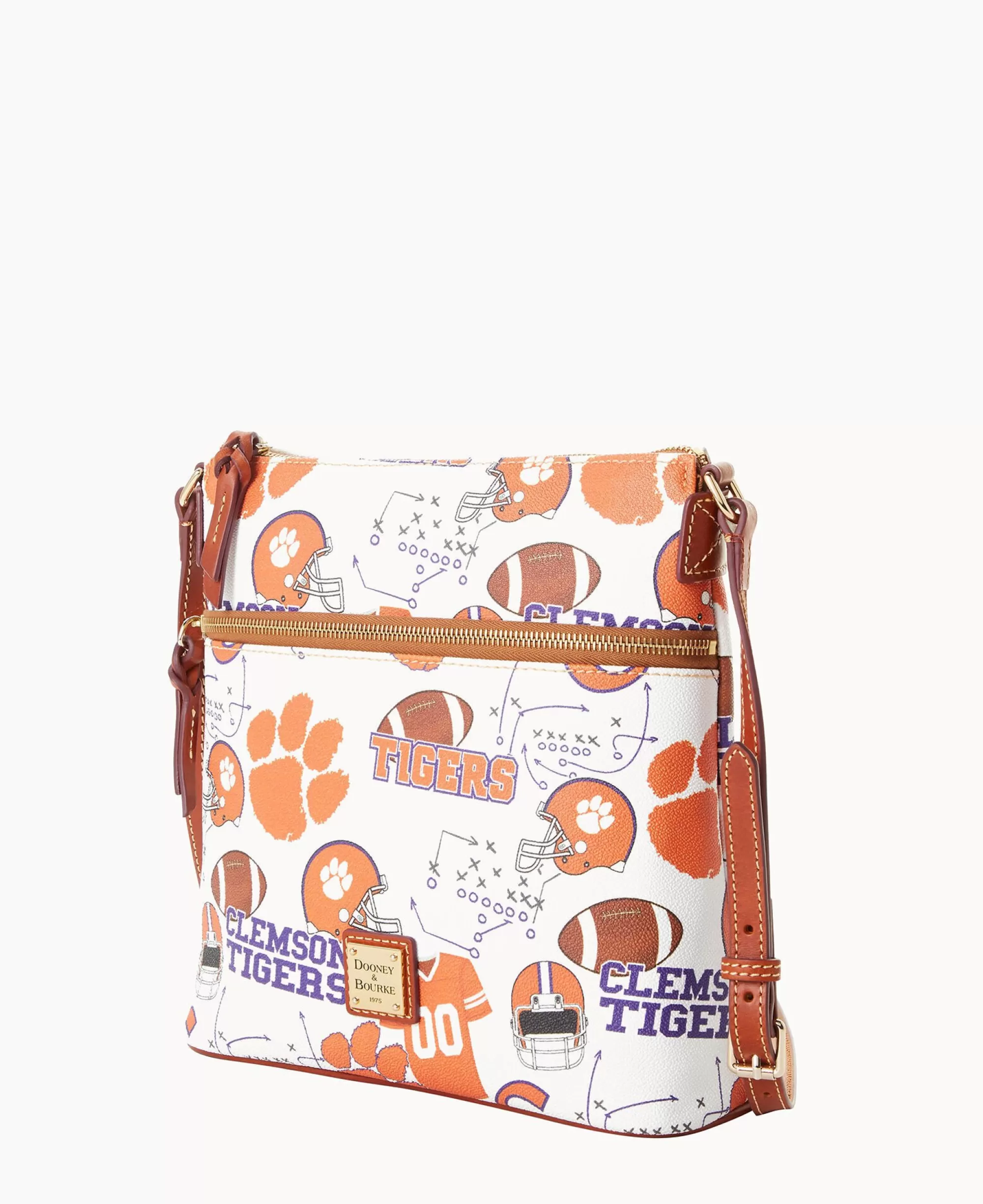 Dooney & Bourke Game Day Ready | Printed Fabric^Collegiate University Crossbody