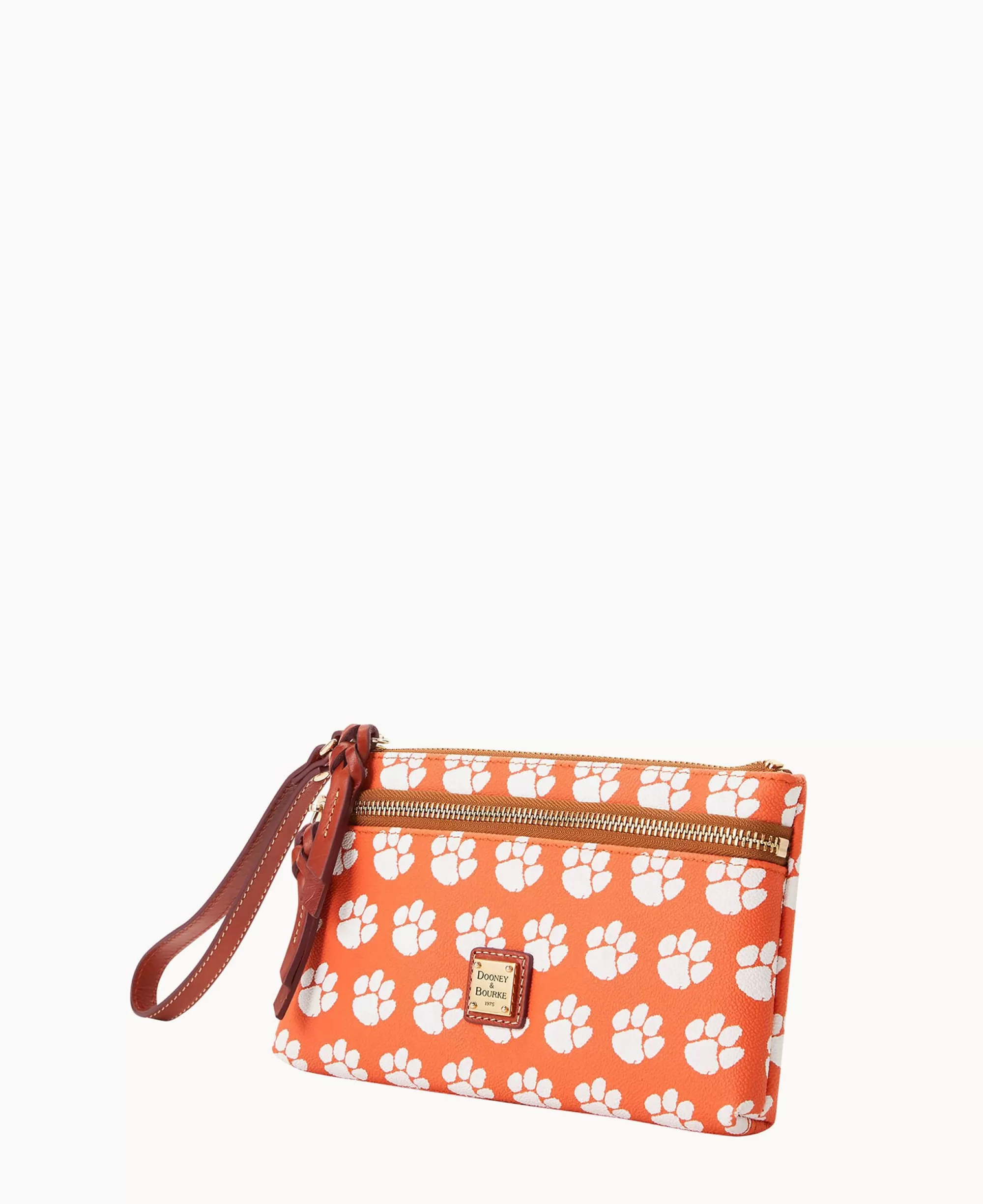 Dooney & Bourke Grab and Go | Wristlets^Collegiate Double Zip Wristlet