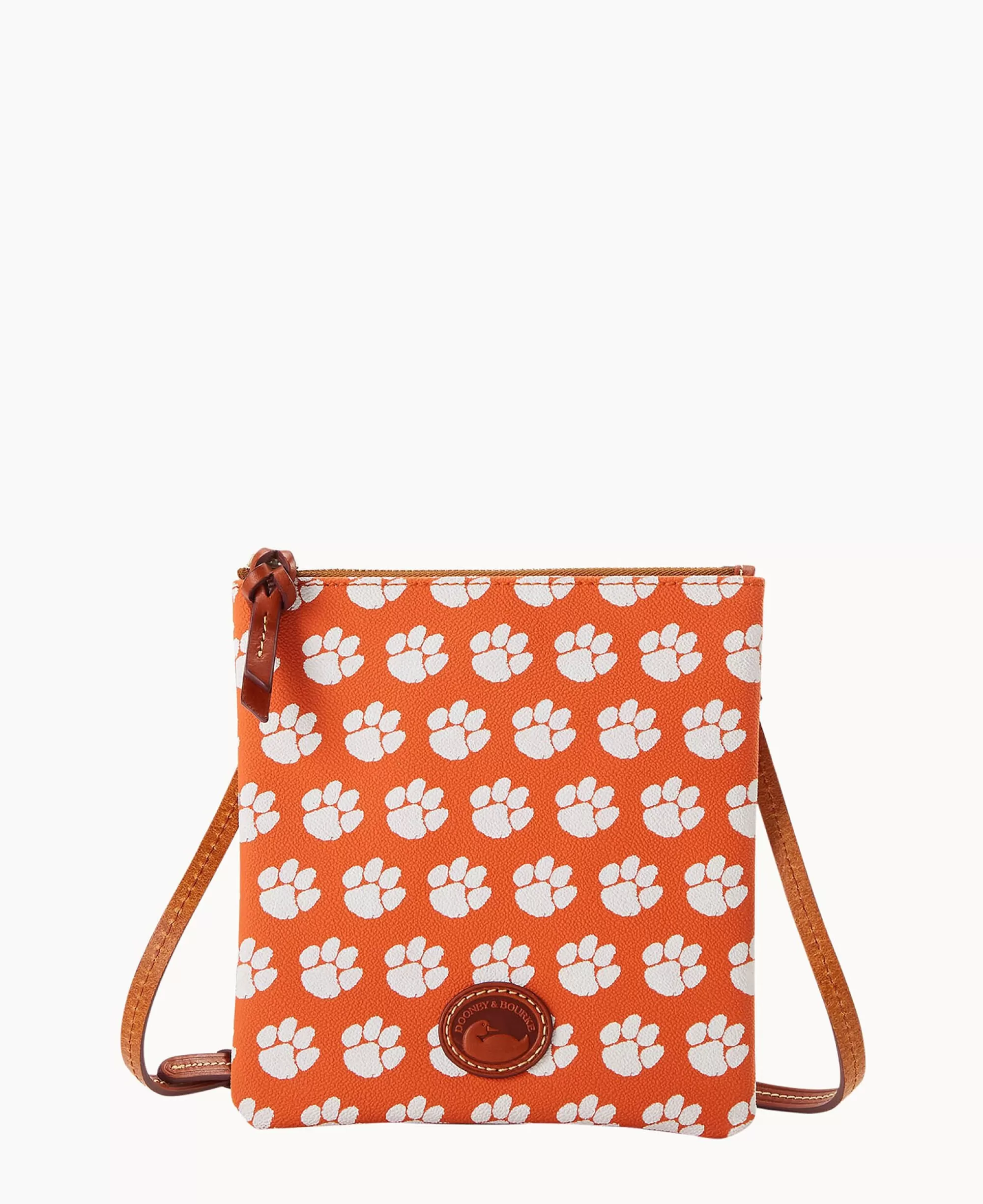 Dooney & Bourke Game Day Ready | Printed Fabric^Collegiate University North South Top Zip Crossbody