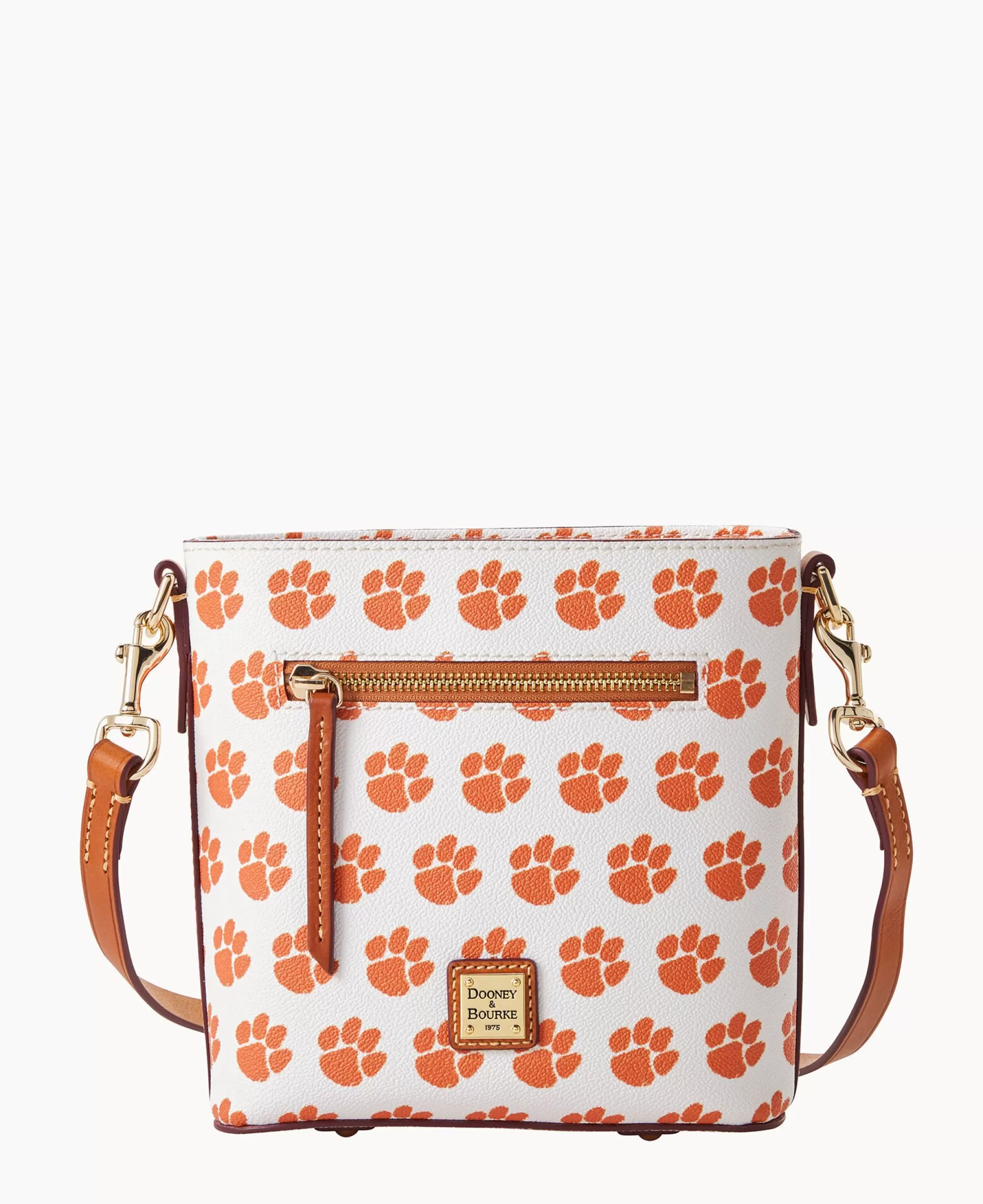 Dooney & Bourke Game Day Ready | Printed Fabric^Collegiate University Small Zip Crossbody