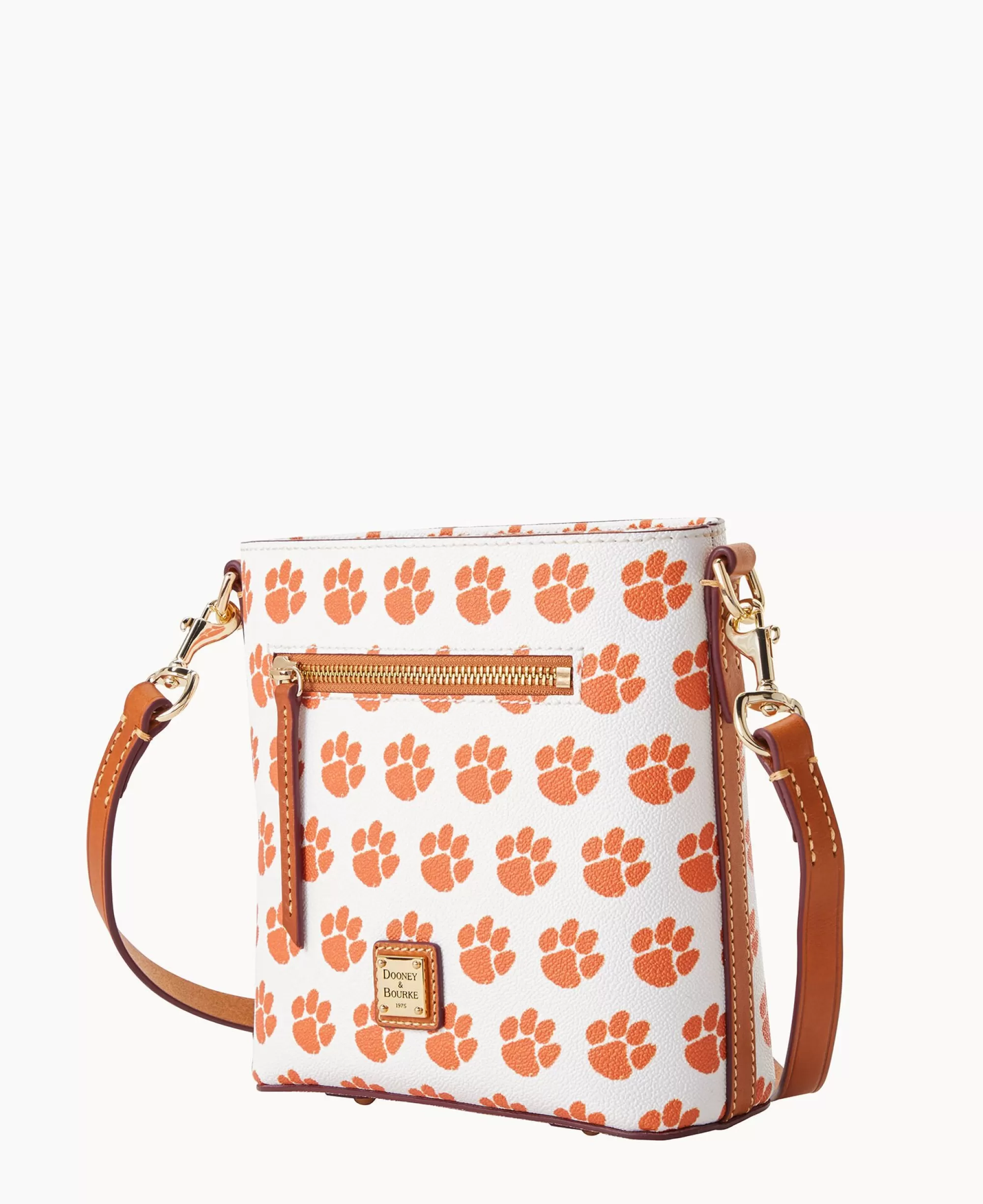 Dooney & Bourke Game Day Ready | Printed Fabric^Collegiate University Small Zip Crossbody