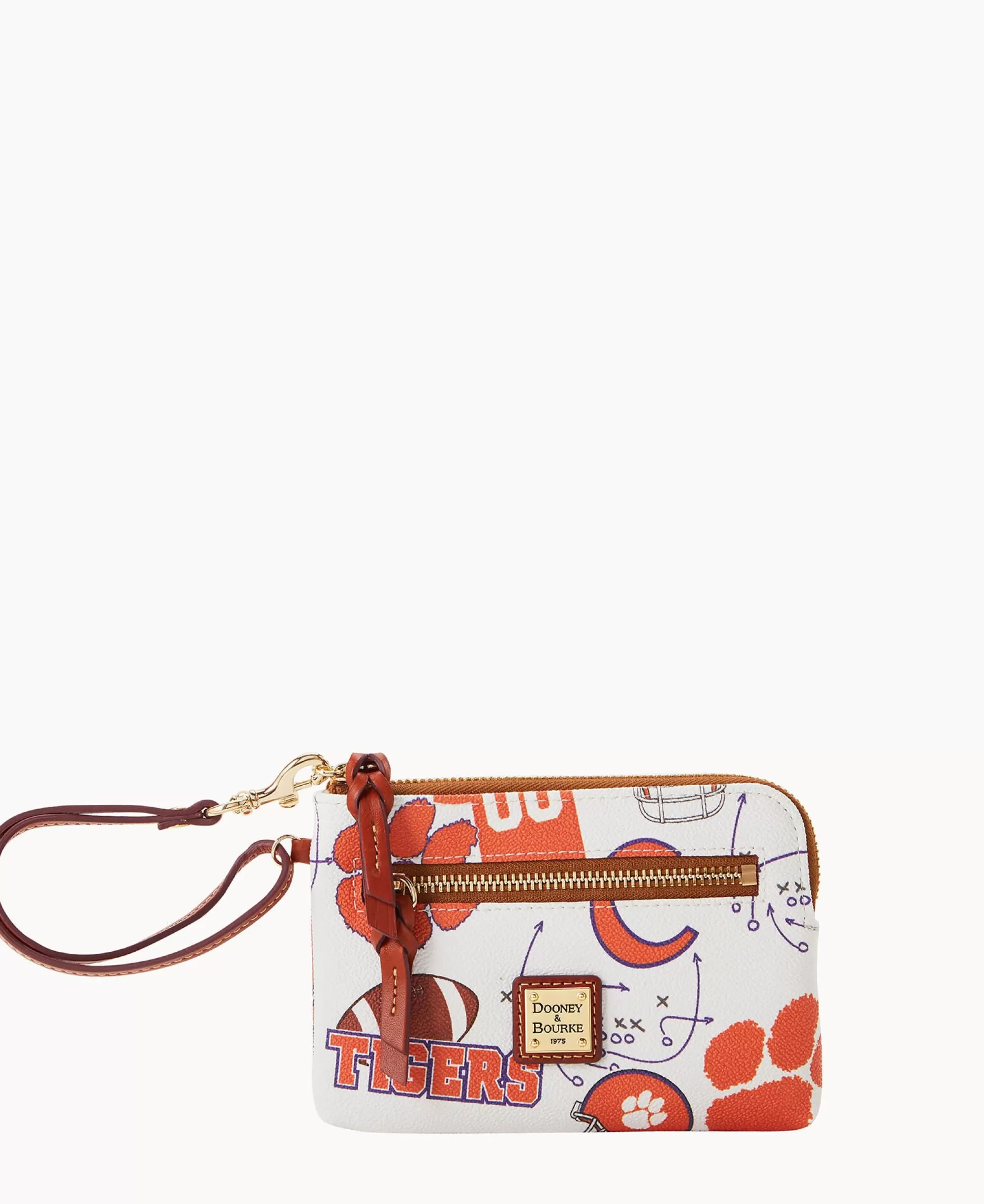 Dooney & Bourke Grab and Go | Wristlets^Collegiate University Zip Around Wristlet