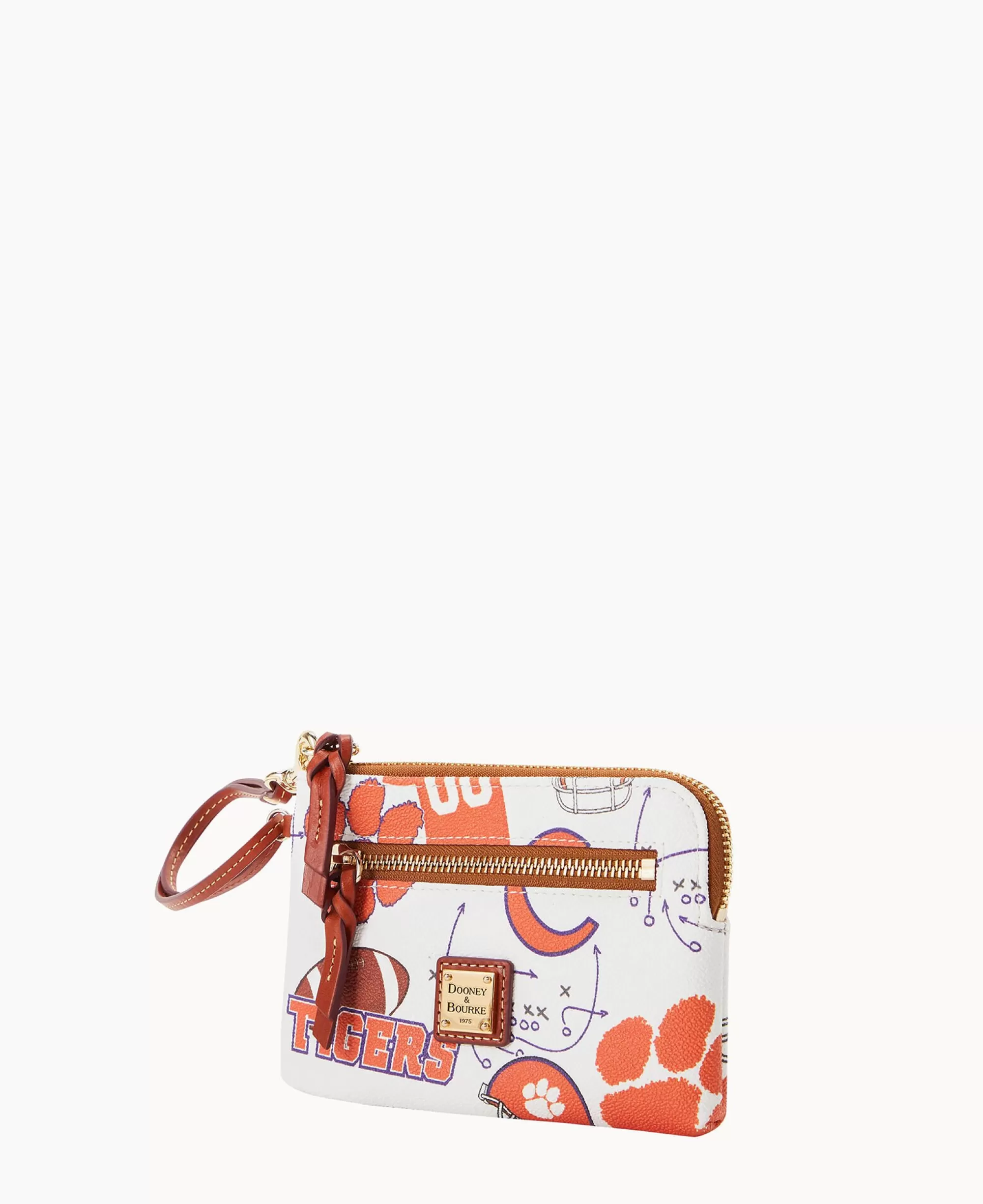 Dooney & Bourke Grab and Go | Wristlets^Collegiate University Zip Around Wristlet