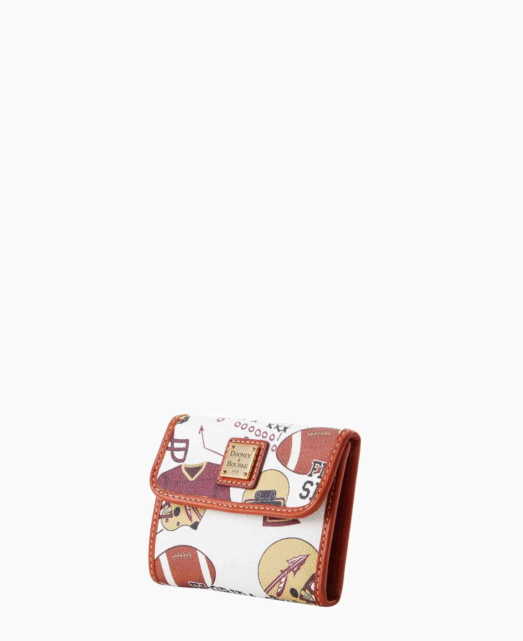 Dooney & Bourke Grab and Go | Wallets^Collegiate Flap Credit Card Wallet