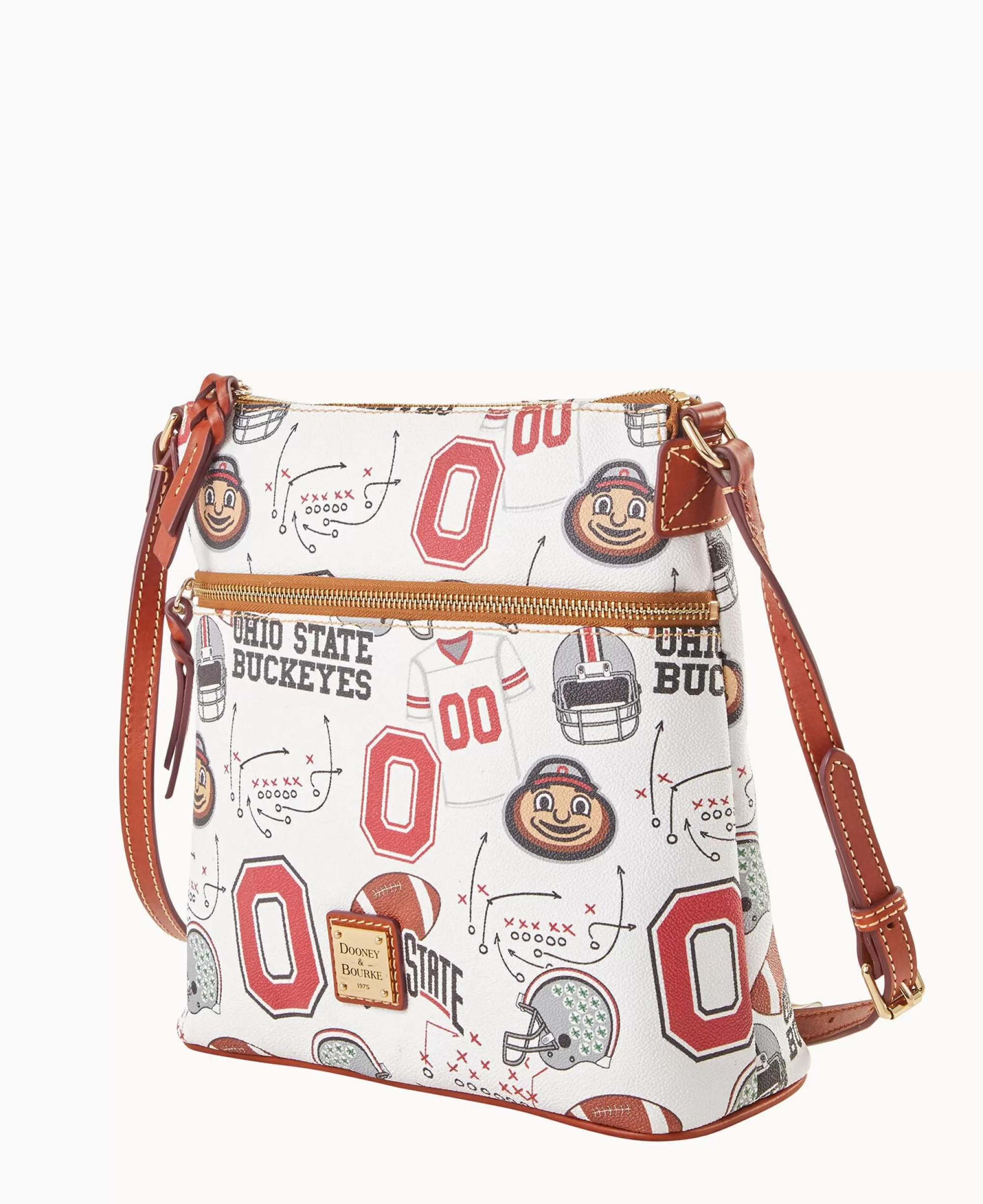 Dooney & Bourke Game Day Ready | Printed Fabric^Collegiate University Crossbody