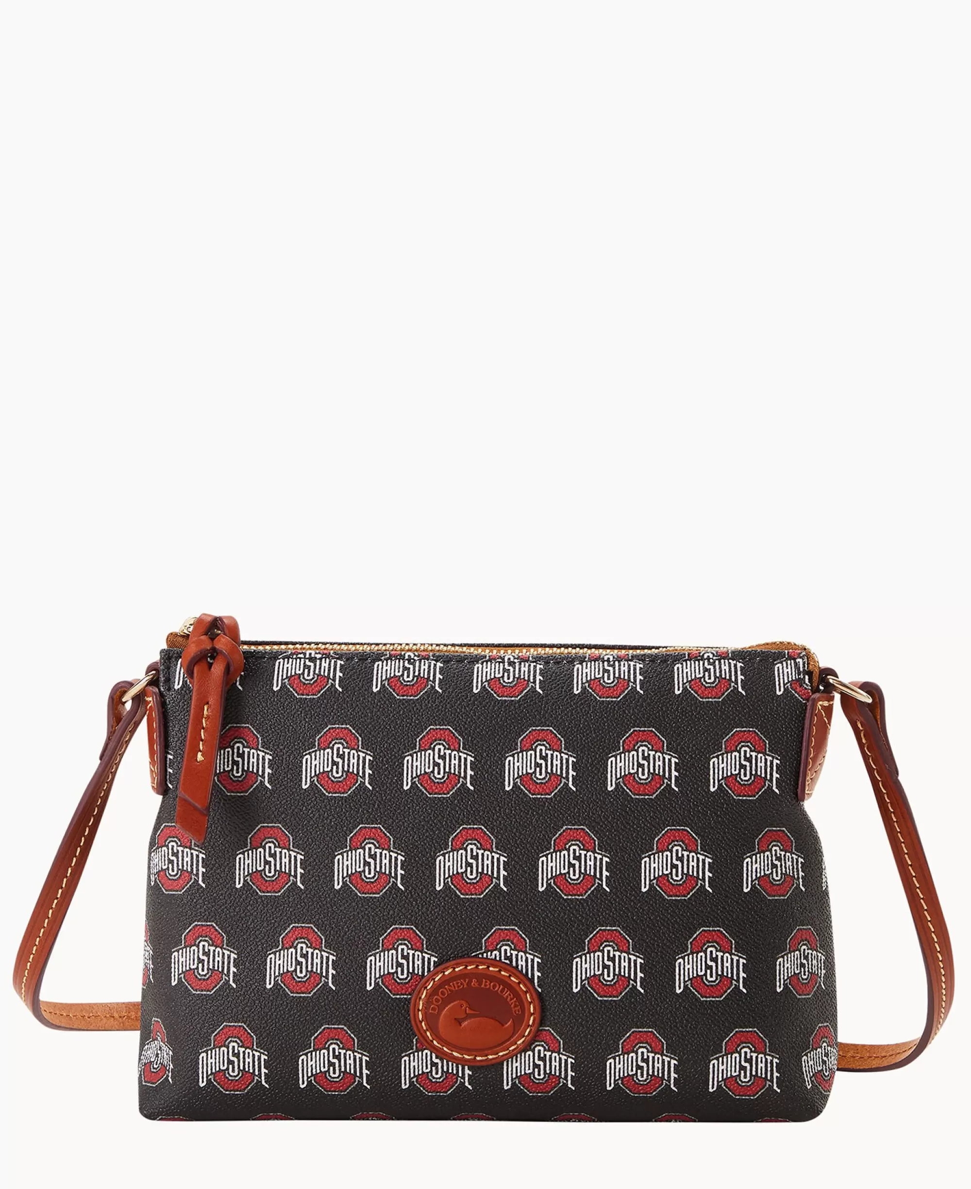 Dooney & Bourke Game Day Ready | Printed Fabric^Collegiate University Crossbody Pouchette