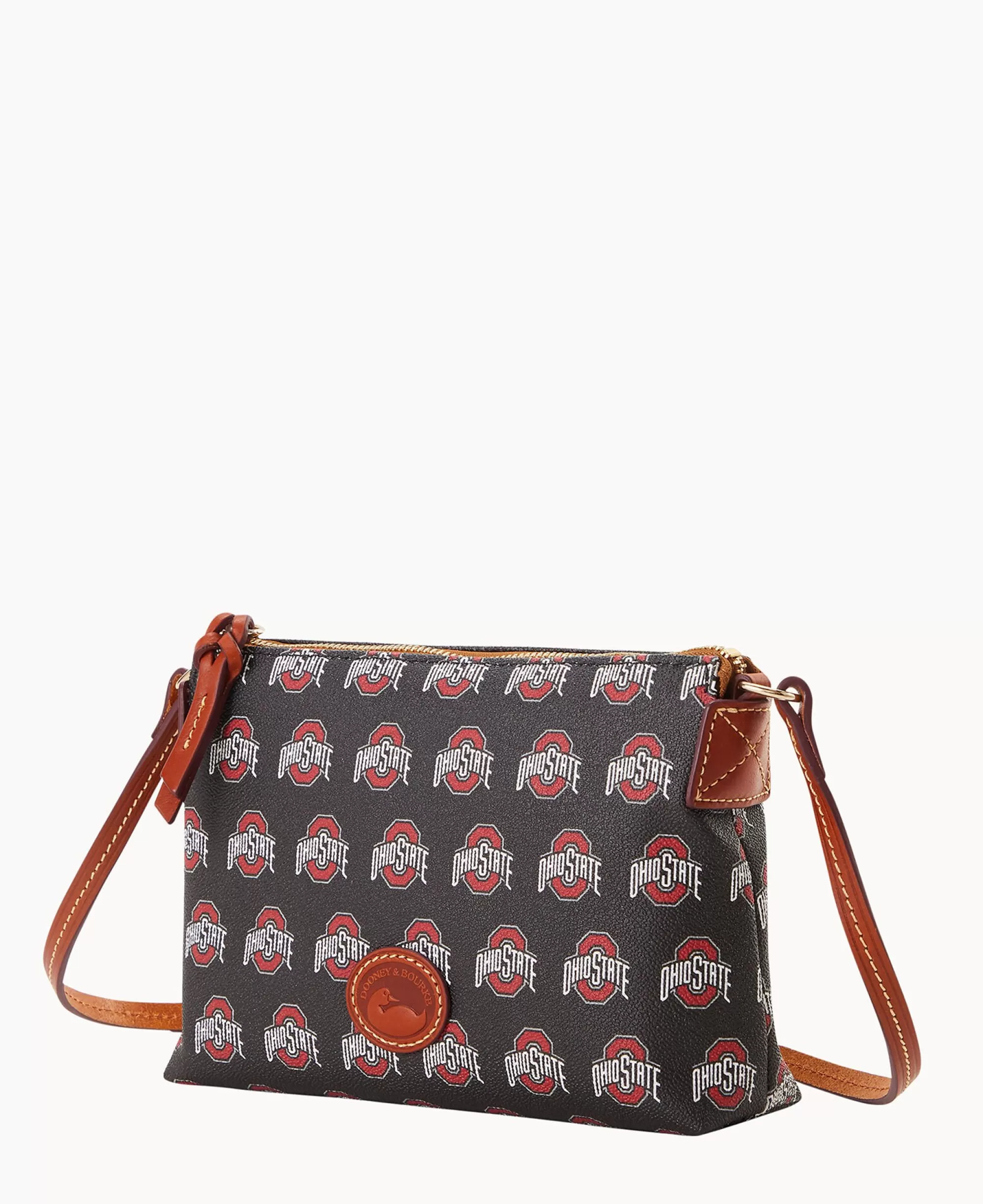 Dooney & Bourke Game Day Ready | Printed Fabric^Collegiate University Crossbody Pouchette