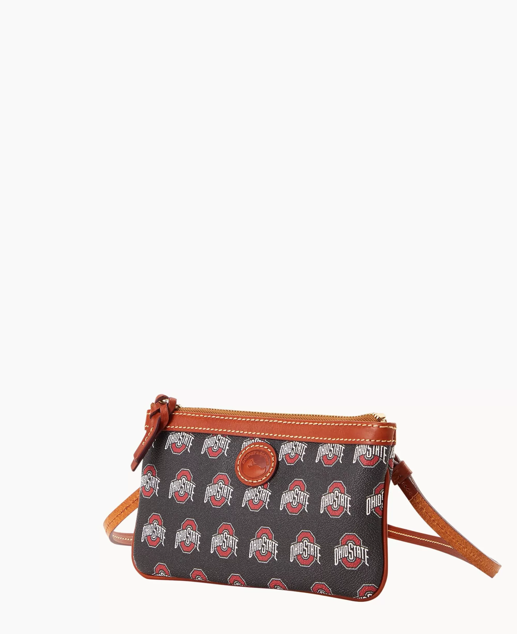 Dooney & Bourke Game Day Ready | Printed Fabric^Collegiate University Large Slim Crossbody