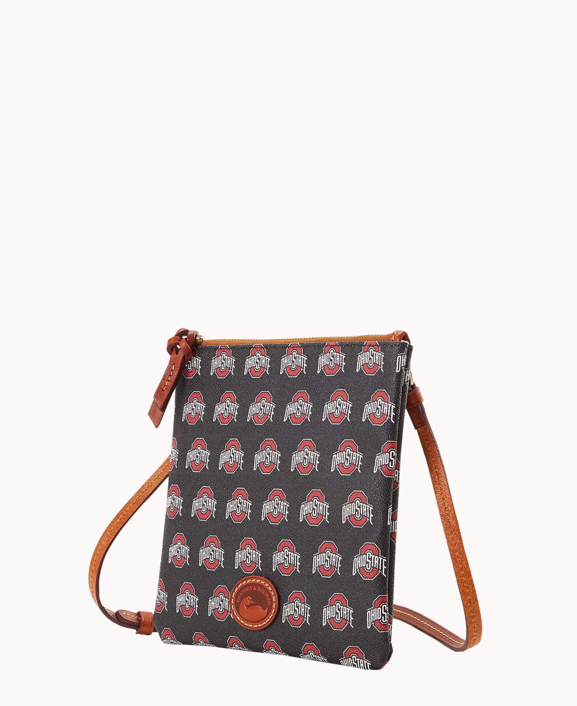 Dooney & Bourke Game Day Ready | Printed Fabric^Collegiate University North South Top Zip Crossbody