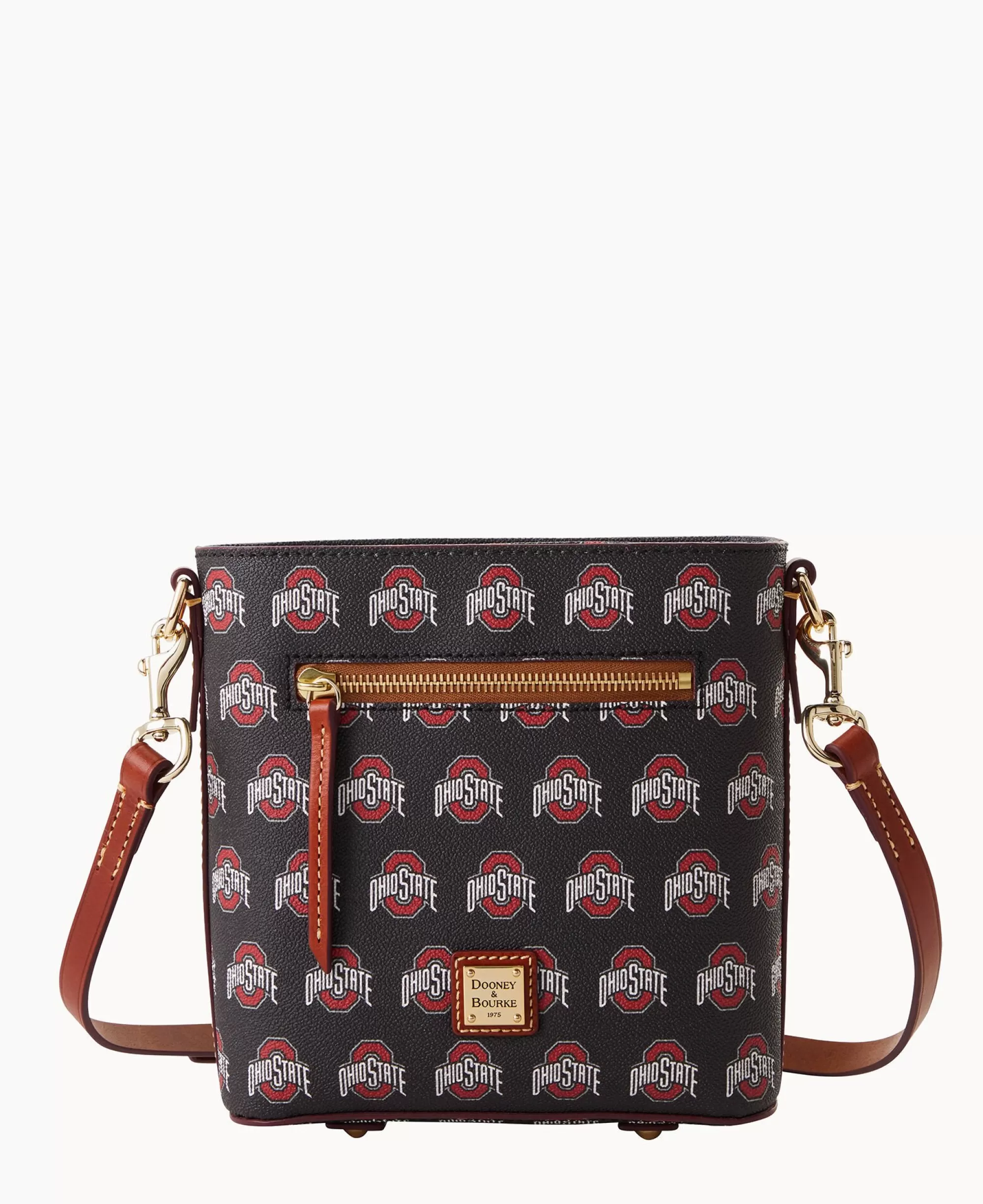 Dooney & Bourke Game Day Ready | Printed Fabric^Collegiate University Small Zip Crossbody