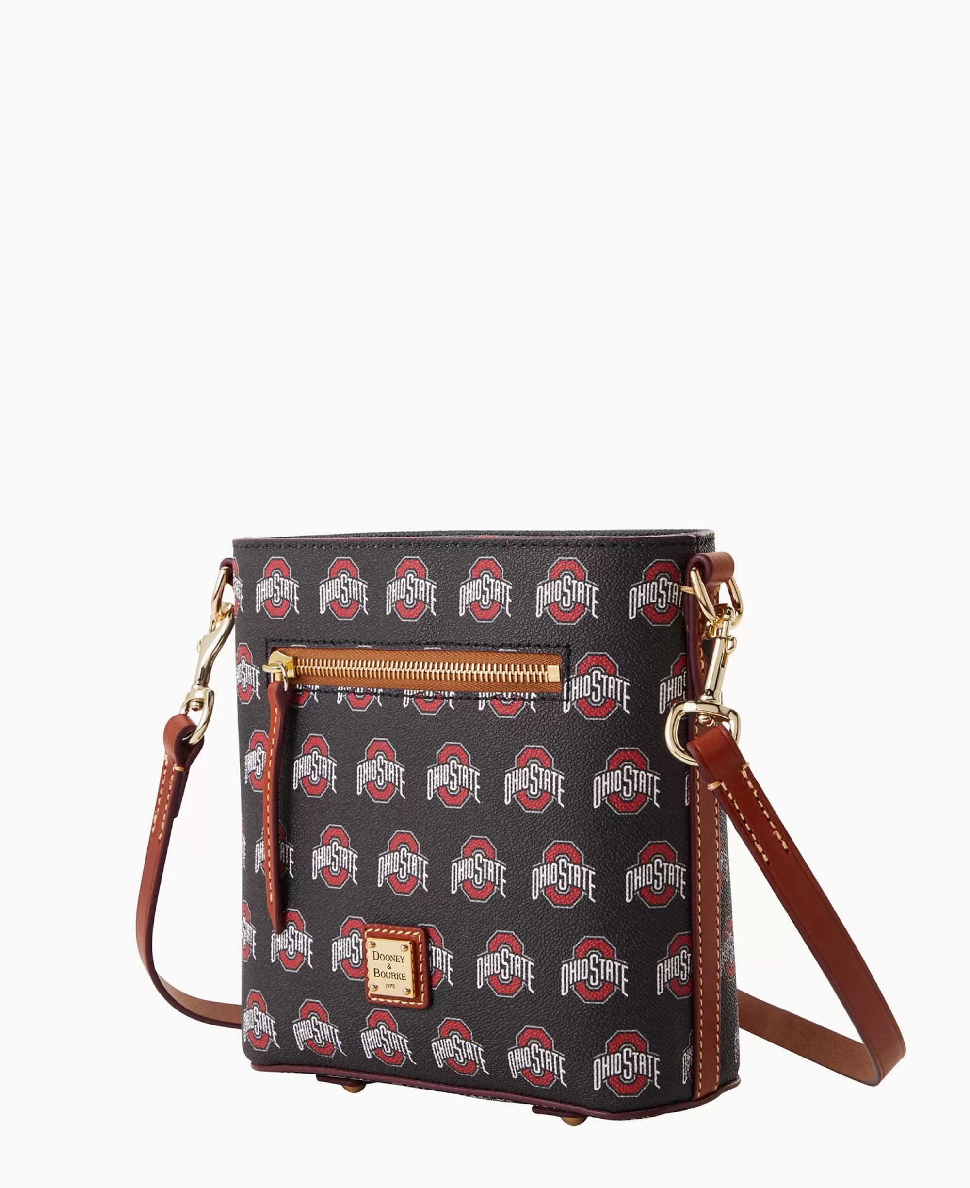 Dooney & Bourke Game Day Ready | Printed Fabric^Collegiate University Small Zip Crossbody