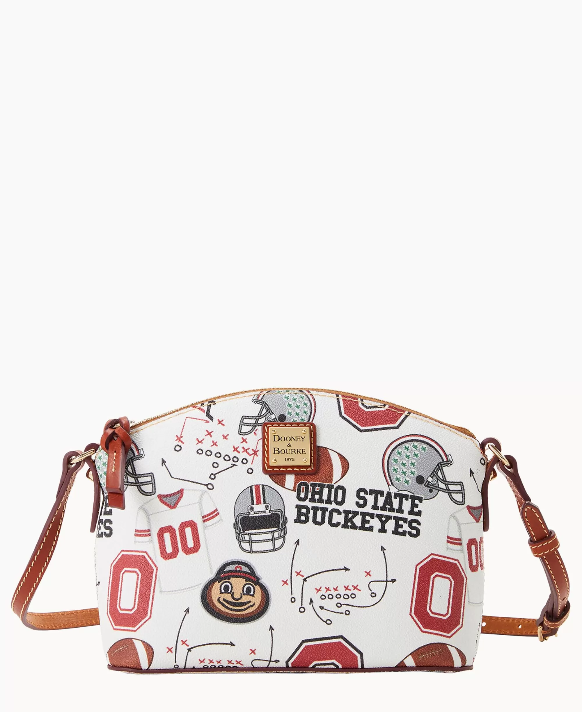 Dooney & Bourke Game Day Ready | Printed Fabric^Collegiate University Suki Crossbody