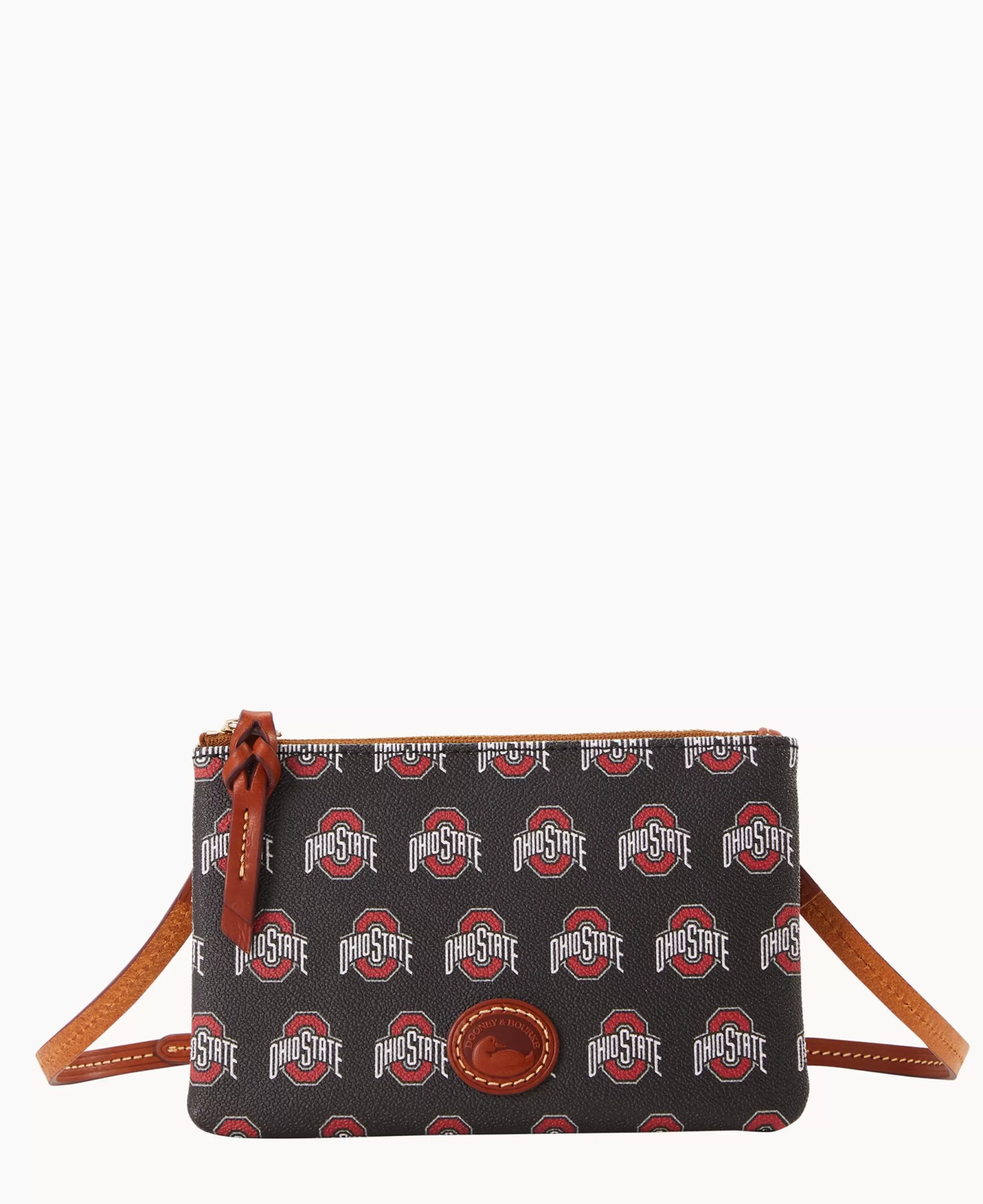 Dooney & Bourke Game Day Ready | Printed Fabric^Collegiate University Top Zip Crossbody