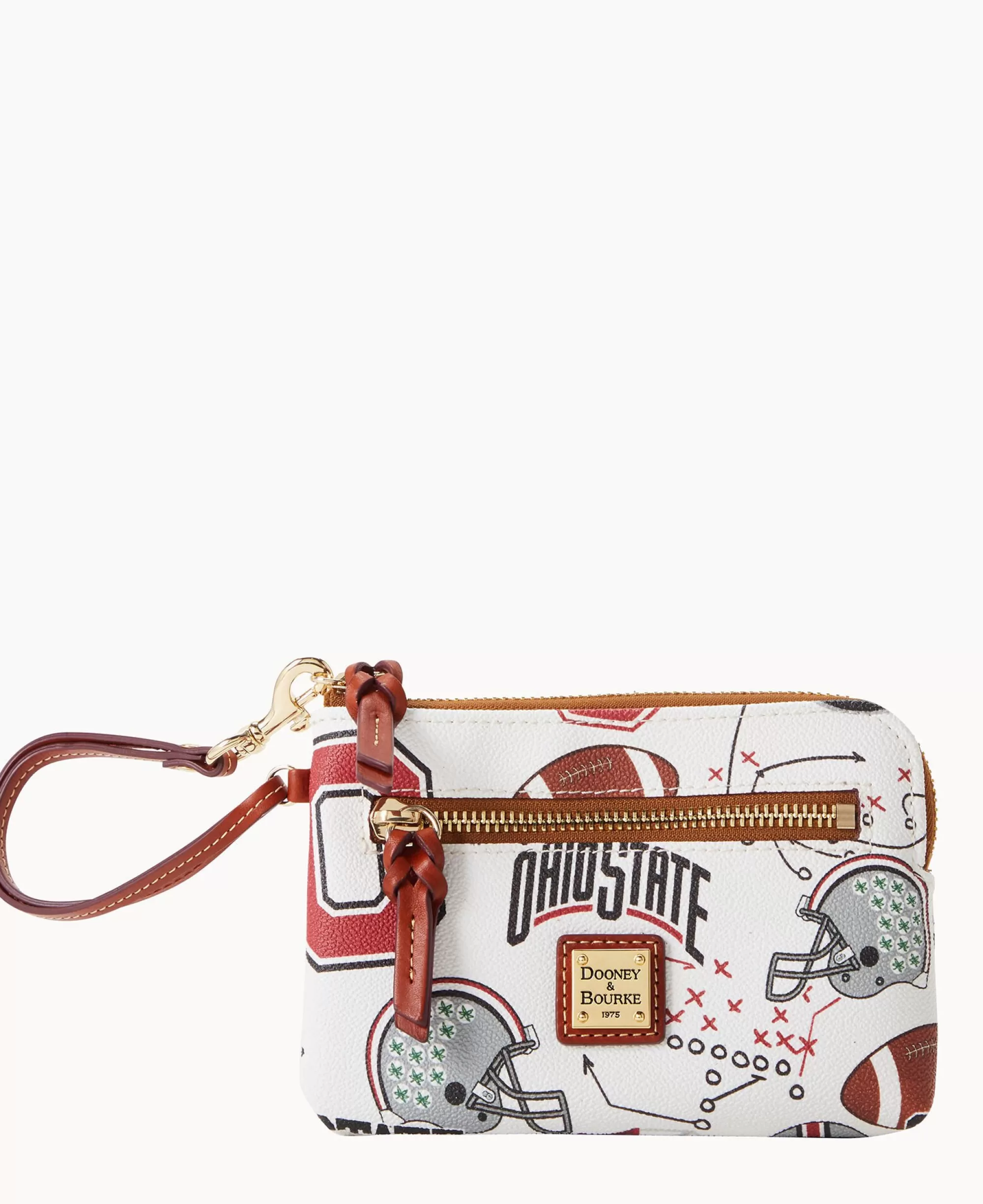 Dooney & Bourke Grab and Go | Wristlets^Collegiate University Zip Around Wristlet