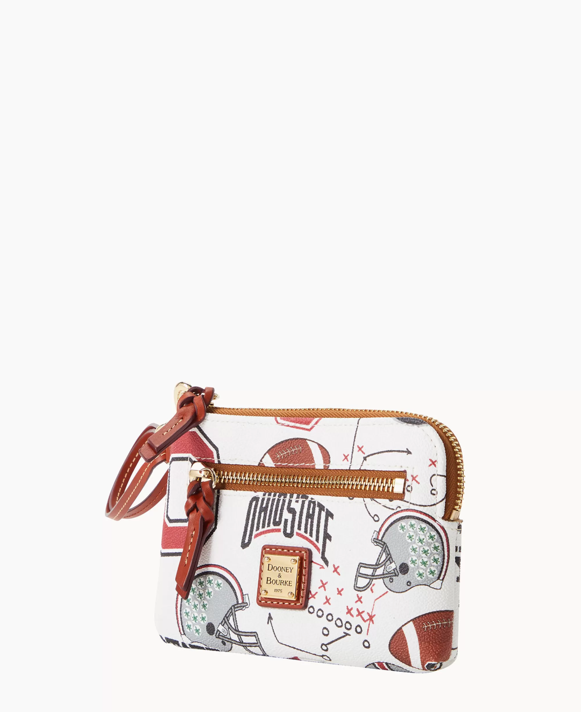 Dooney & Bourke Grab and Go | Wristlets^Collegiate University Zip Around Wristlet