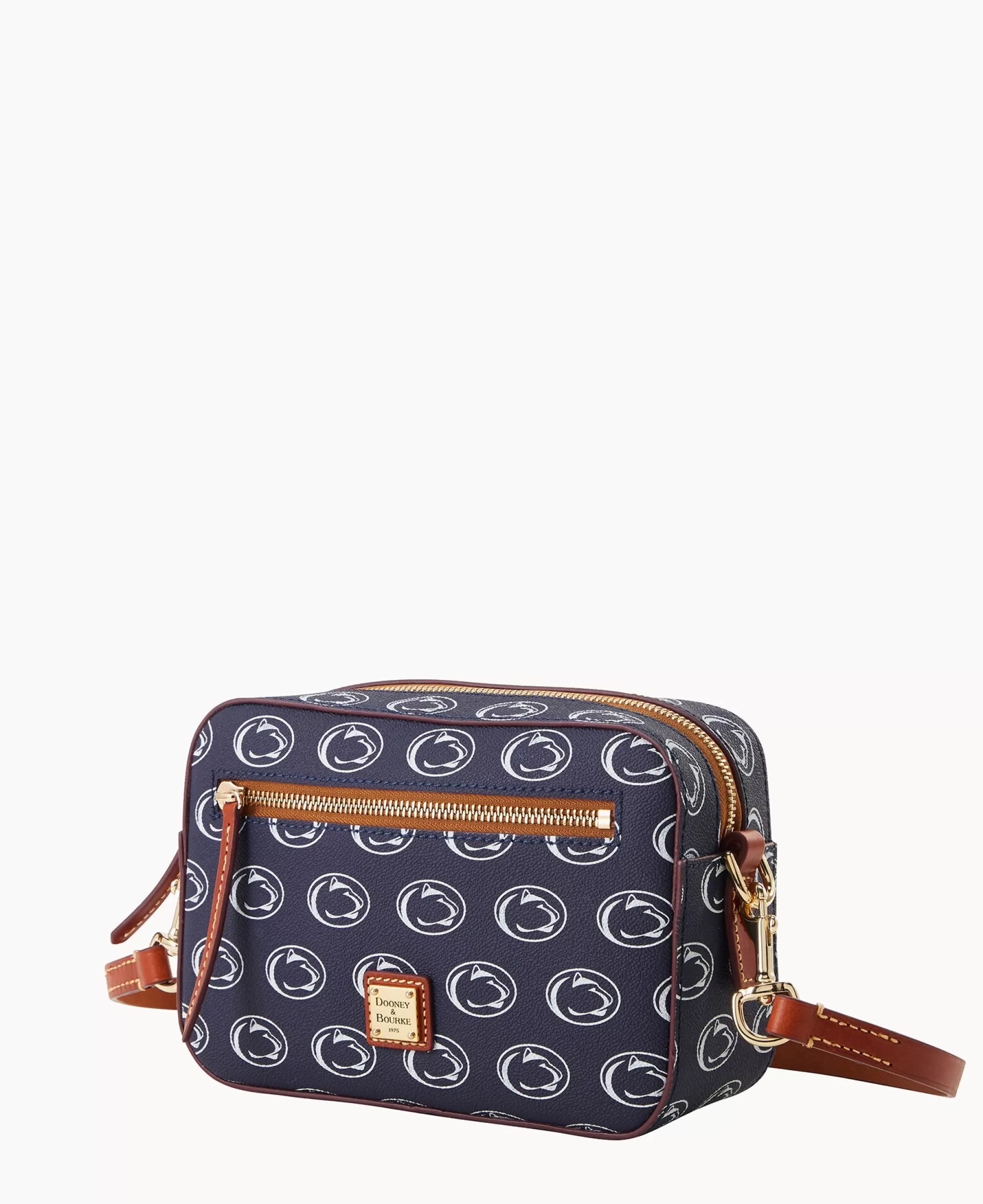 Dooney & Bourke Game Day Ready | Printed Fabric^Collegiate University Camera Zip Crossbody