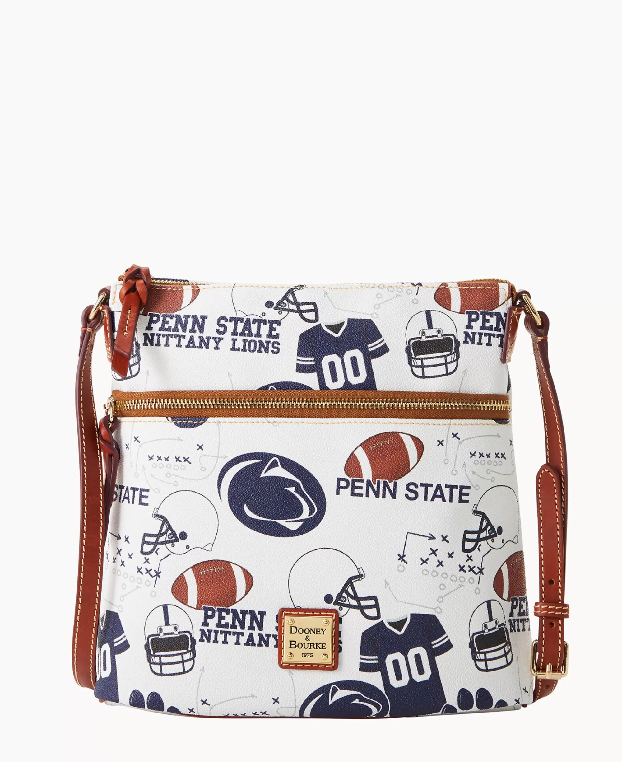 Dooney & Bourke Game Day Ready | Printed Fabric^Collegiate University Crossbody