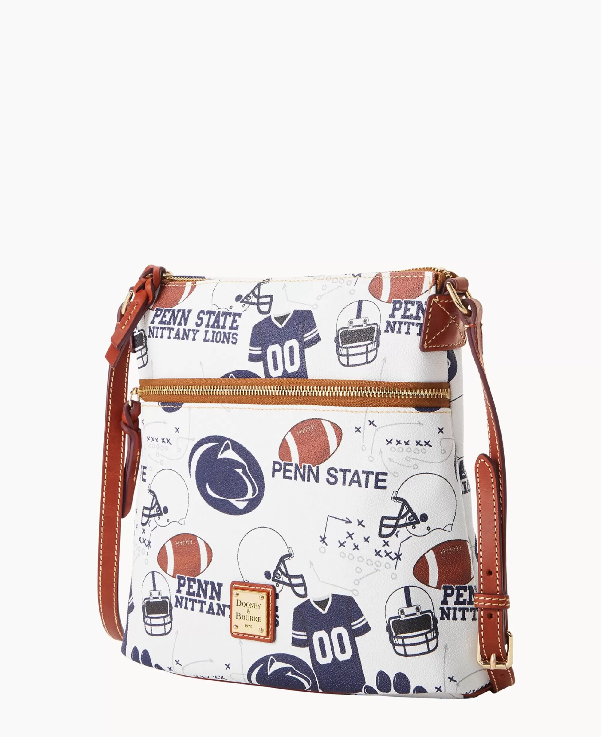 Dooney & Bourke Game Day Ready | Printed Fabric^Collegiate University Crossbody