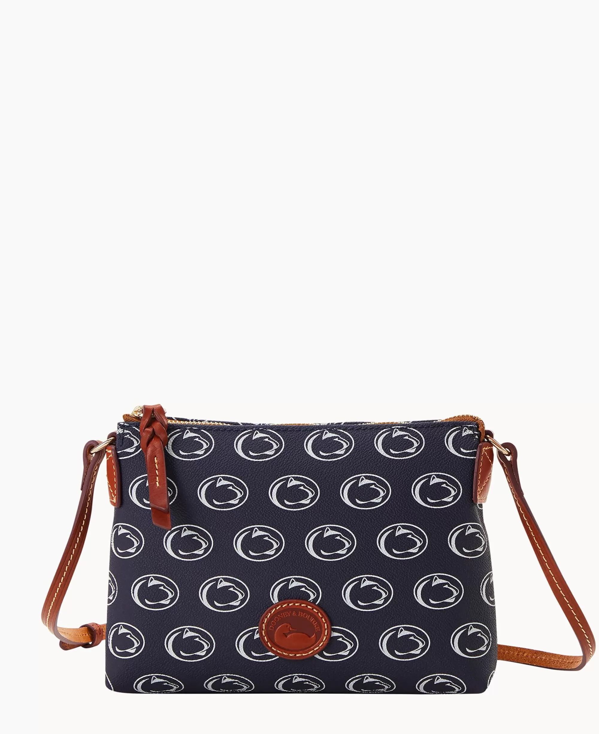 Dooney & Bourke Game Day Ready | Printed Fabric^Collegiate University Crossbody Pouchette