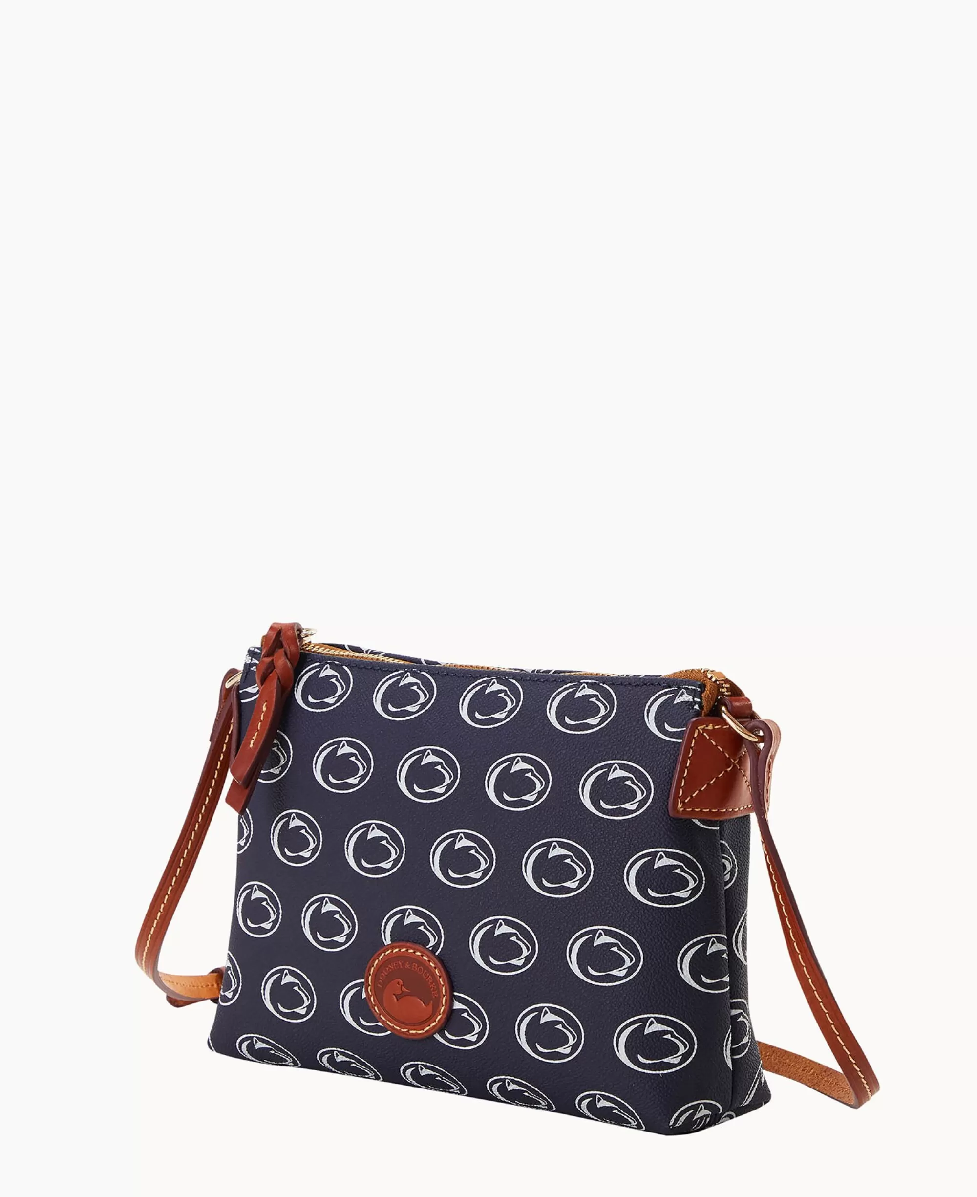 Dooney & Bourke Game Day Ready | Printed Fabric^Collegiate University Crossbody Pouchette