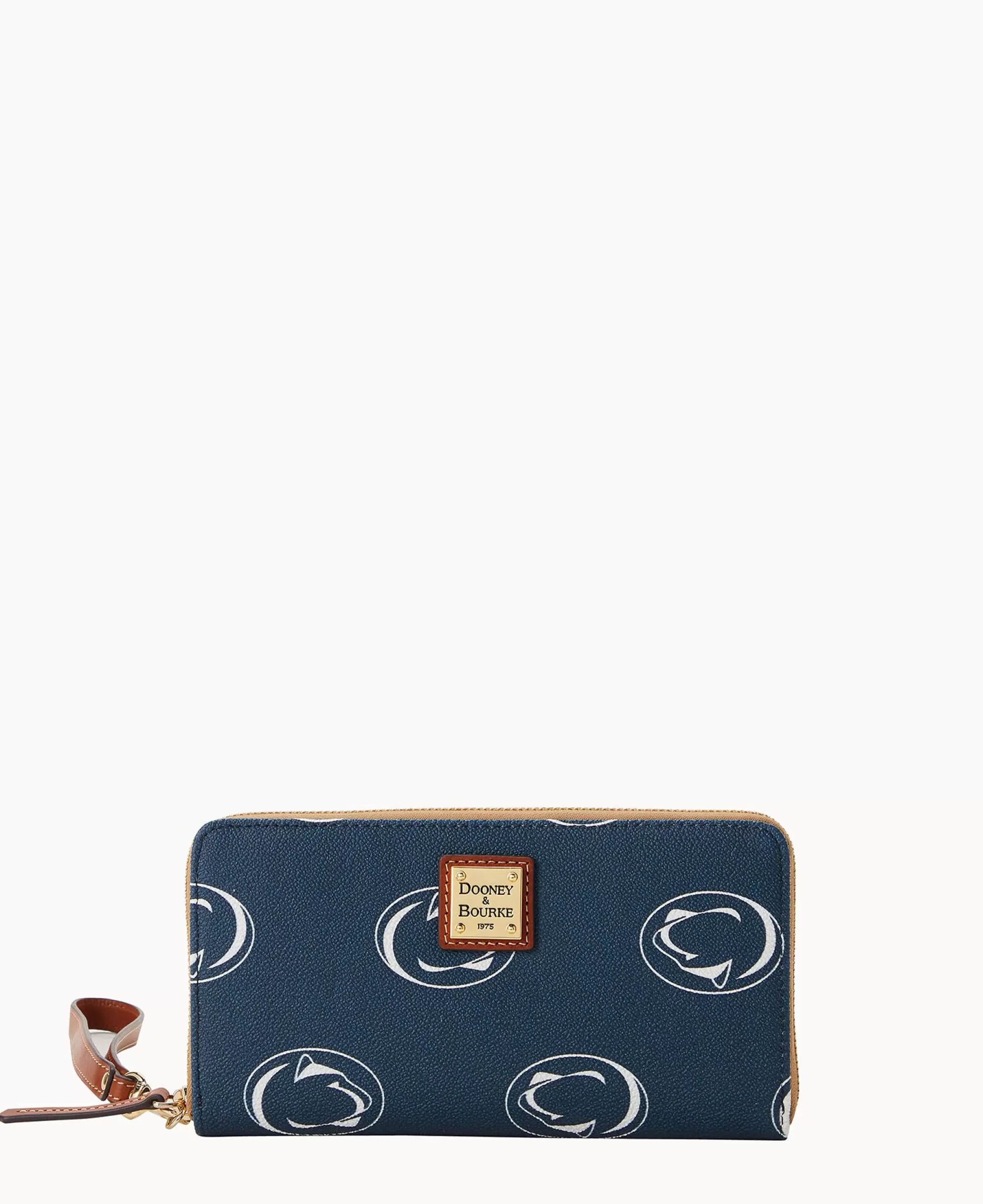 Dooney & Bourke Grab and Go | Wristlets^Collegiate University Large Zip Around Wristlet