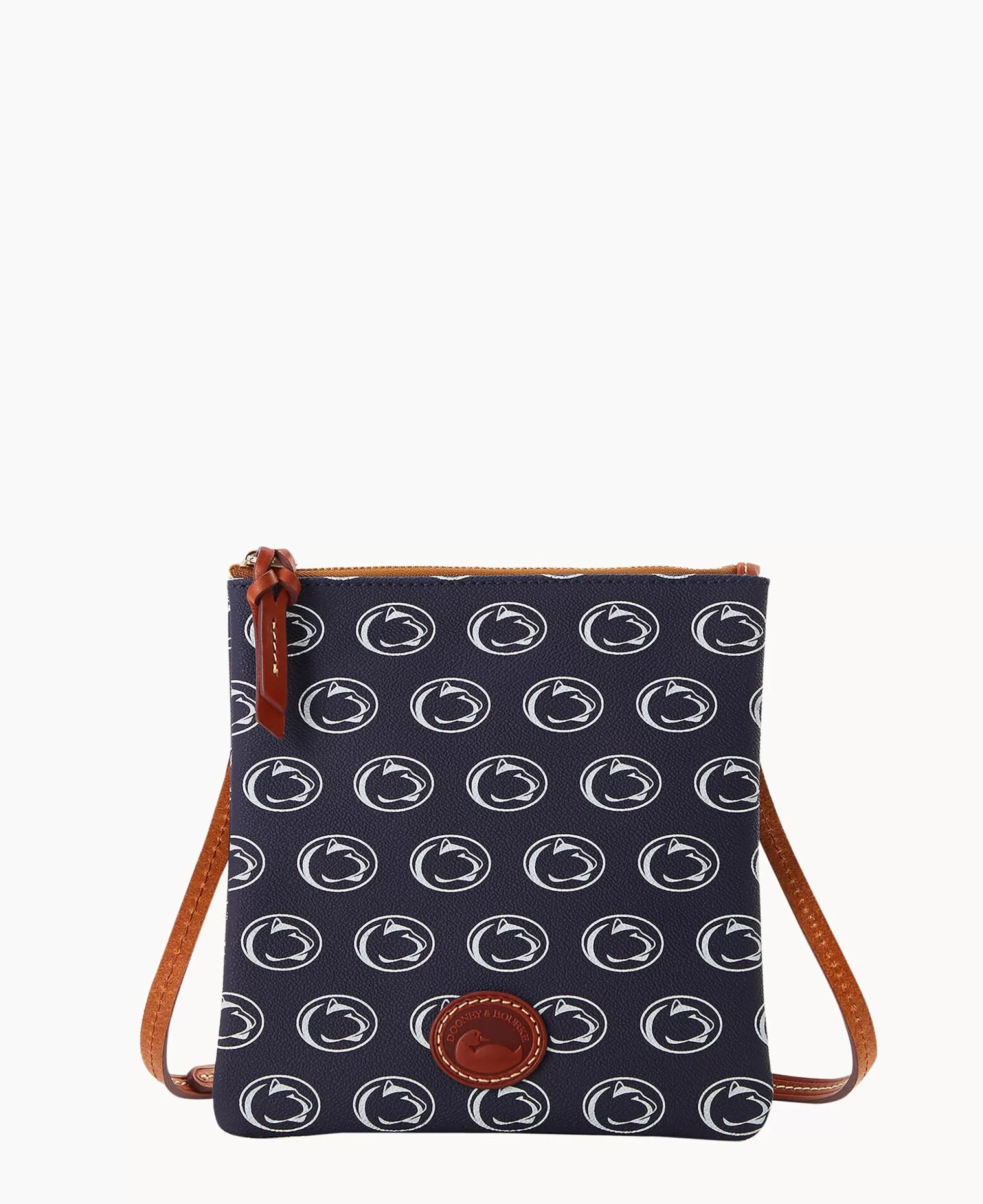 Dooney & Bourke Game Day Ready | Printed Fabric^Collegiate University North South Top Zip Crossbody