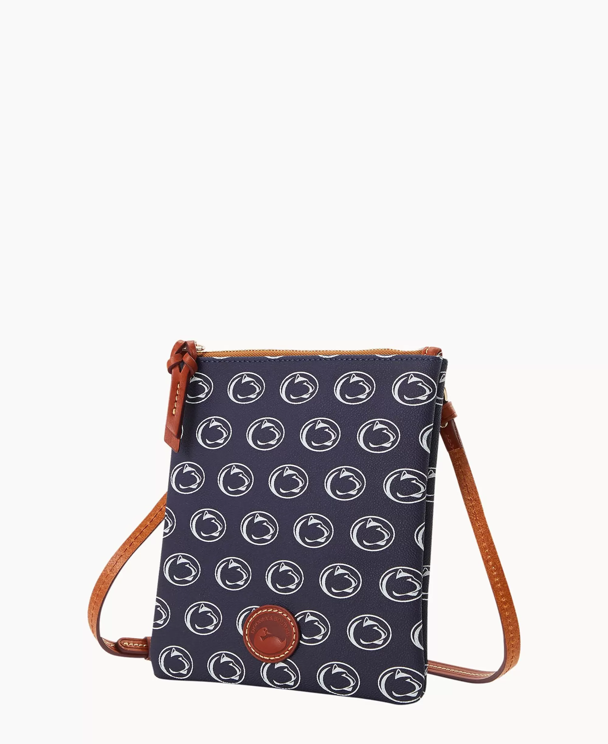 Dooney & Bourke Game Day Ready | Printed Fabric^Collegiate University North South Top Zip Crossbody