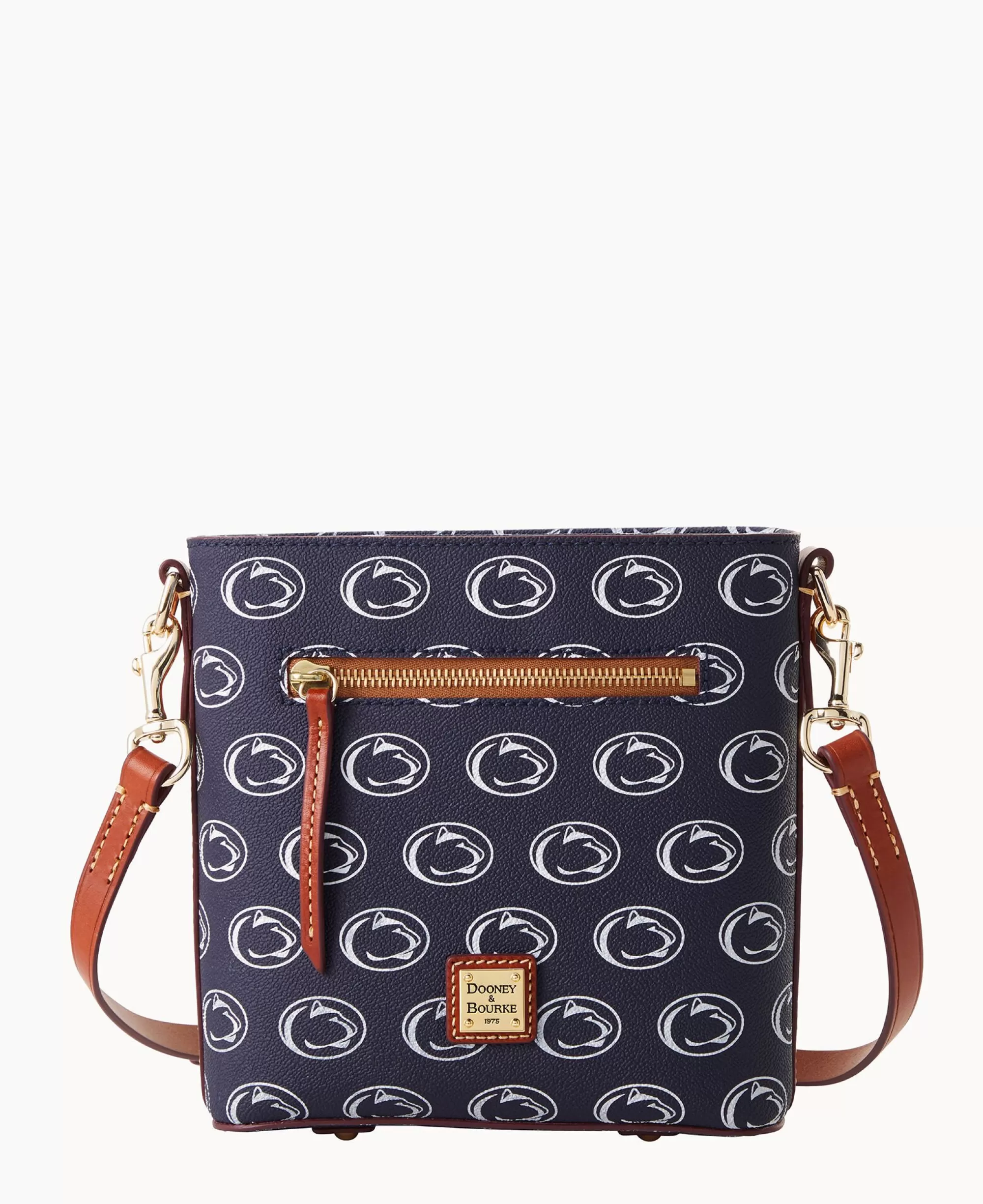 Dooney & Bourke Game Day Ready | Printed Fabric^Collegiate University Small Zip Crossbody