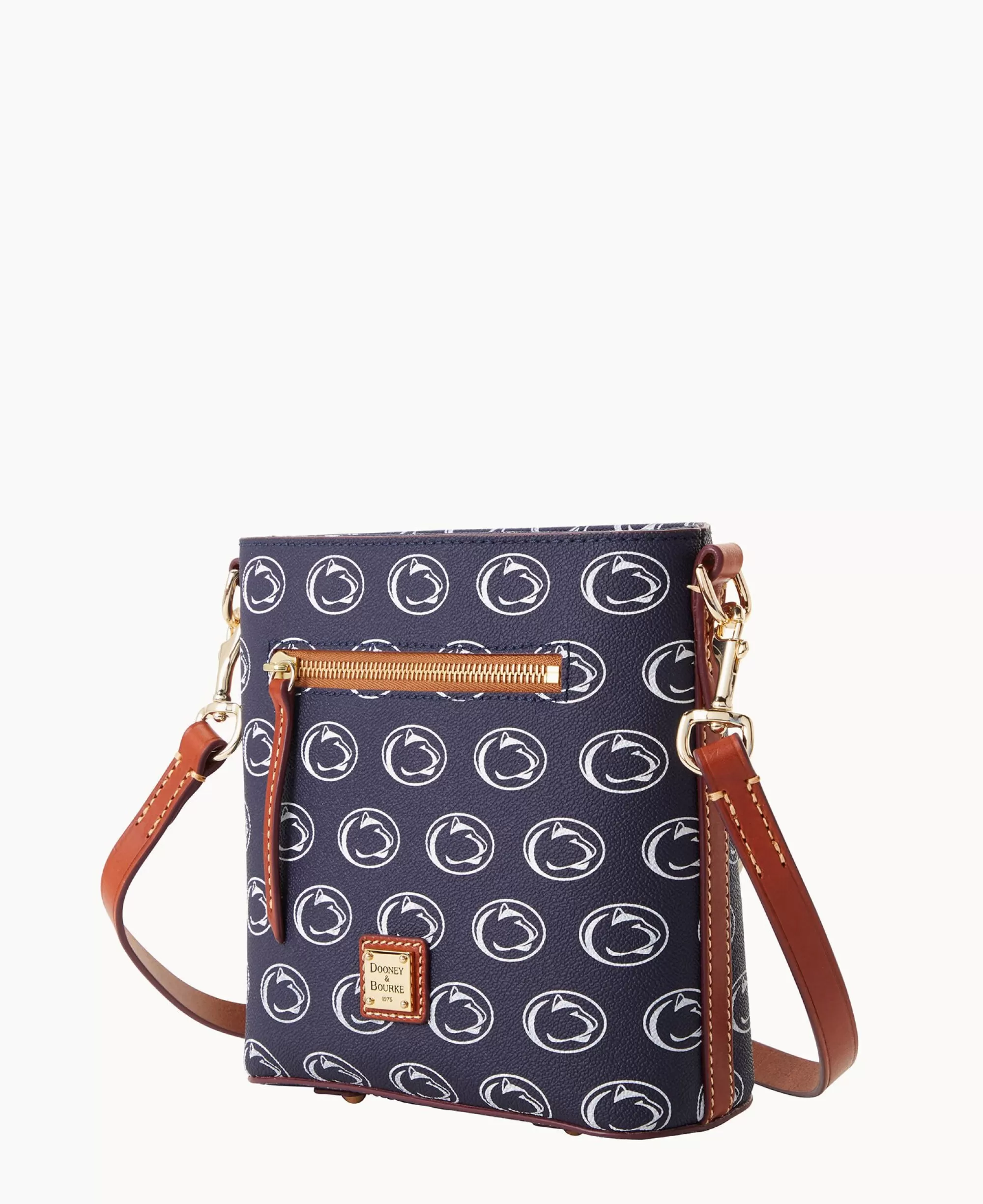 Dooney & Bourke Game Day Ready | Printed Fabric^Collegiate University Small Zip Crossbody