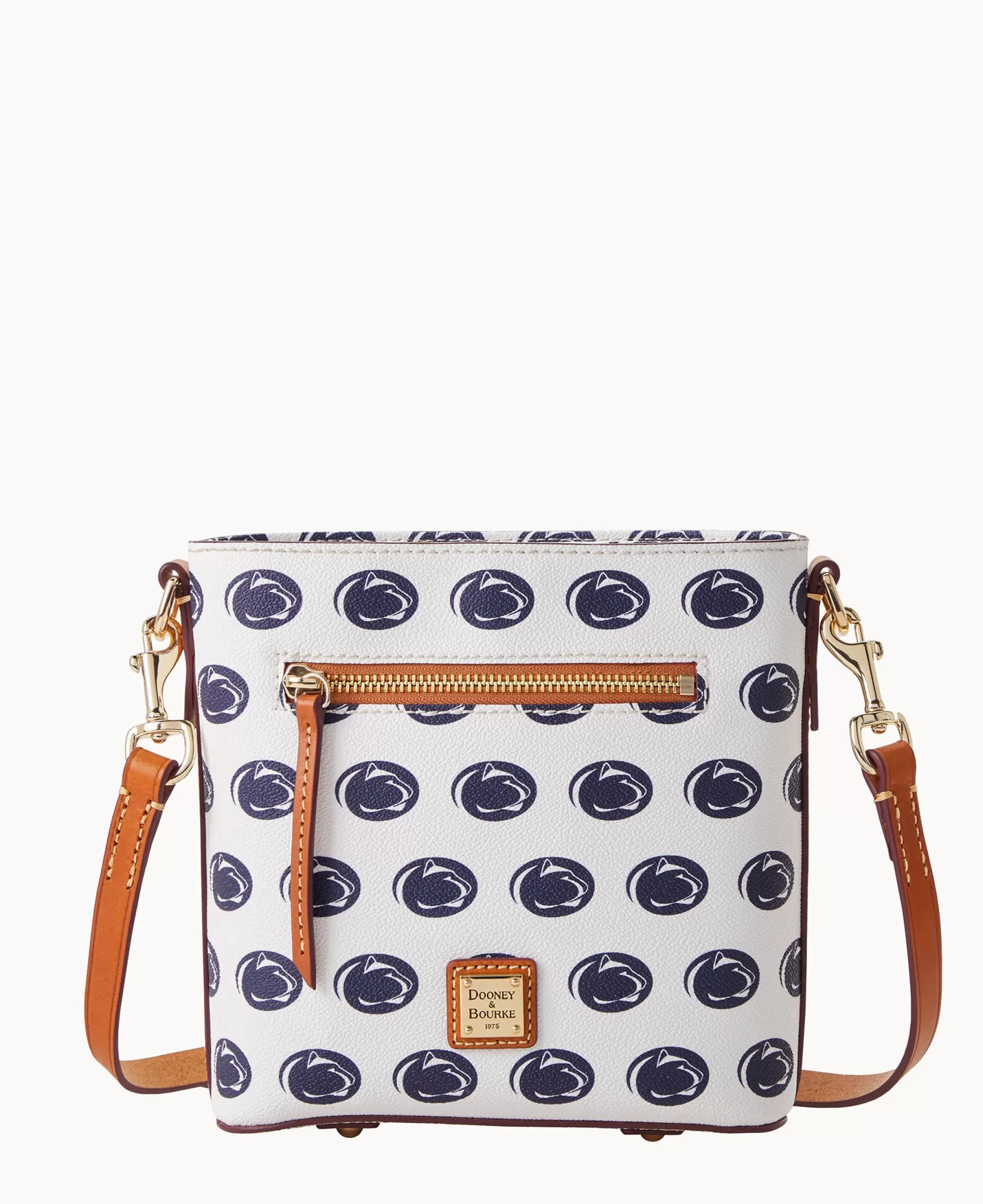 Dooney & Bourke Game Day Ready | Printed Fabric^Collegiate University Small Zip Crossbody