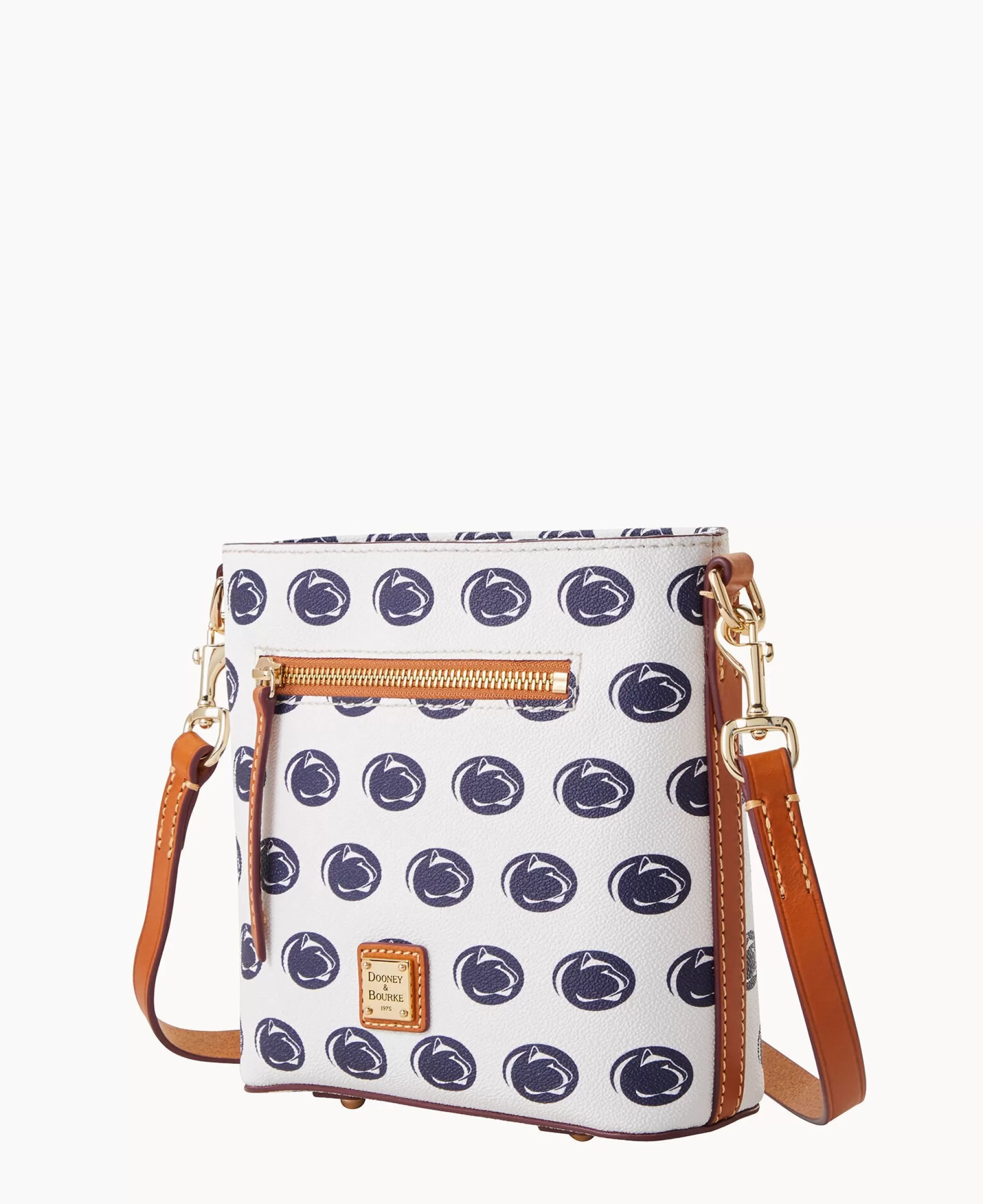 Dooney & Bourke Game Day Ready | Printed Fabric^Collegiate University Small Zip Crossbody